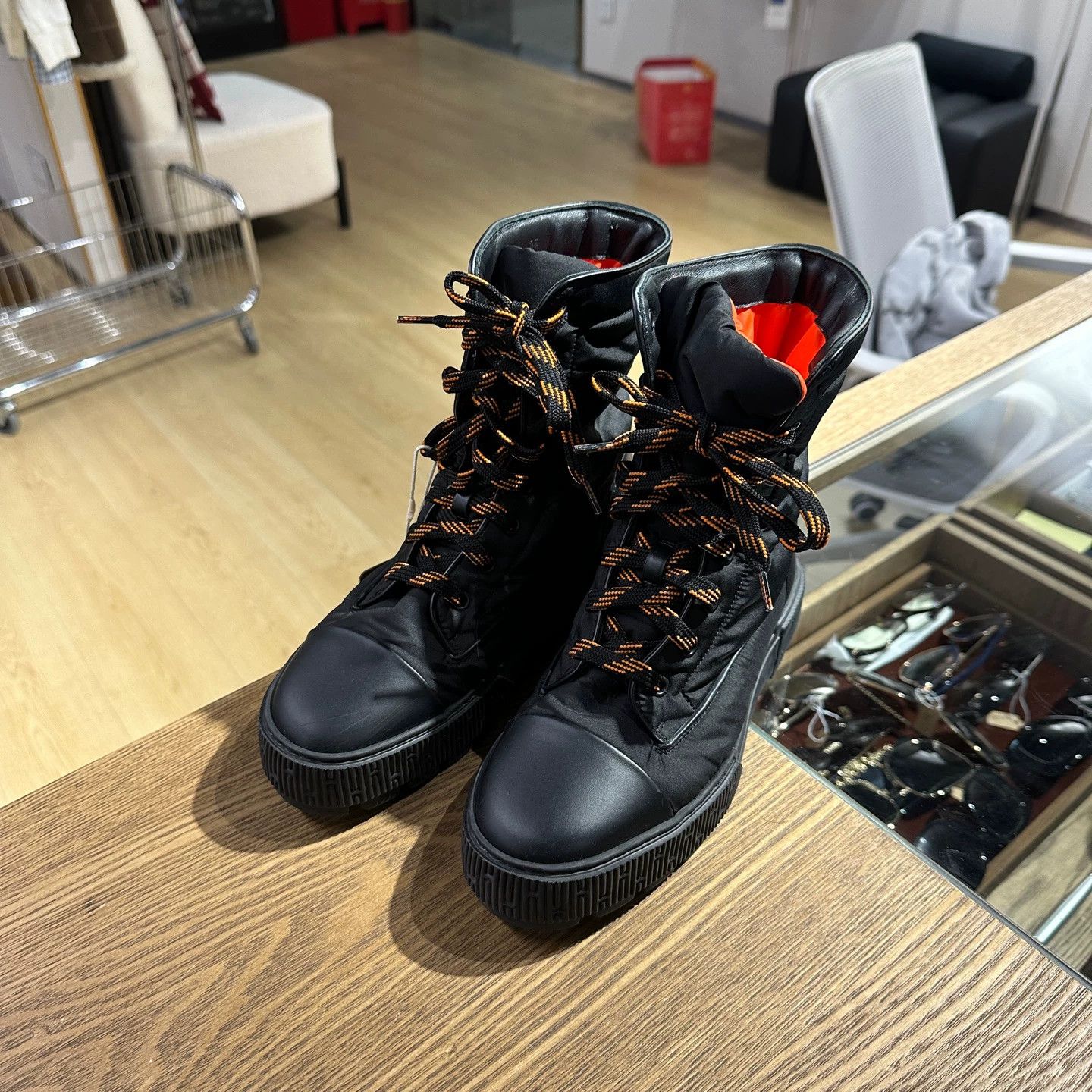 Hermes Hermes Fresh high-top logo boots EUR 37 Size US 6.5 / IT 36.5 - 1 Thumbnail