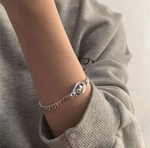 Jewelry Irregular Geometric Zircon Bracelets Bangles Size ONE SIZE - 4 Thumbnail