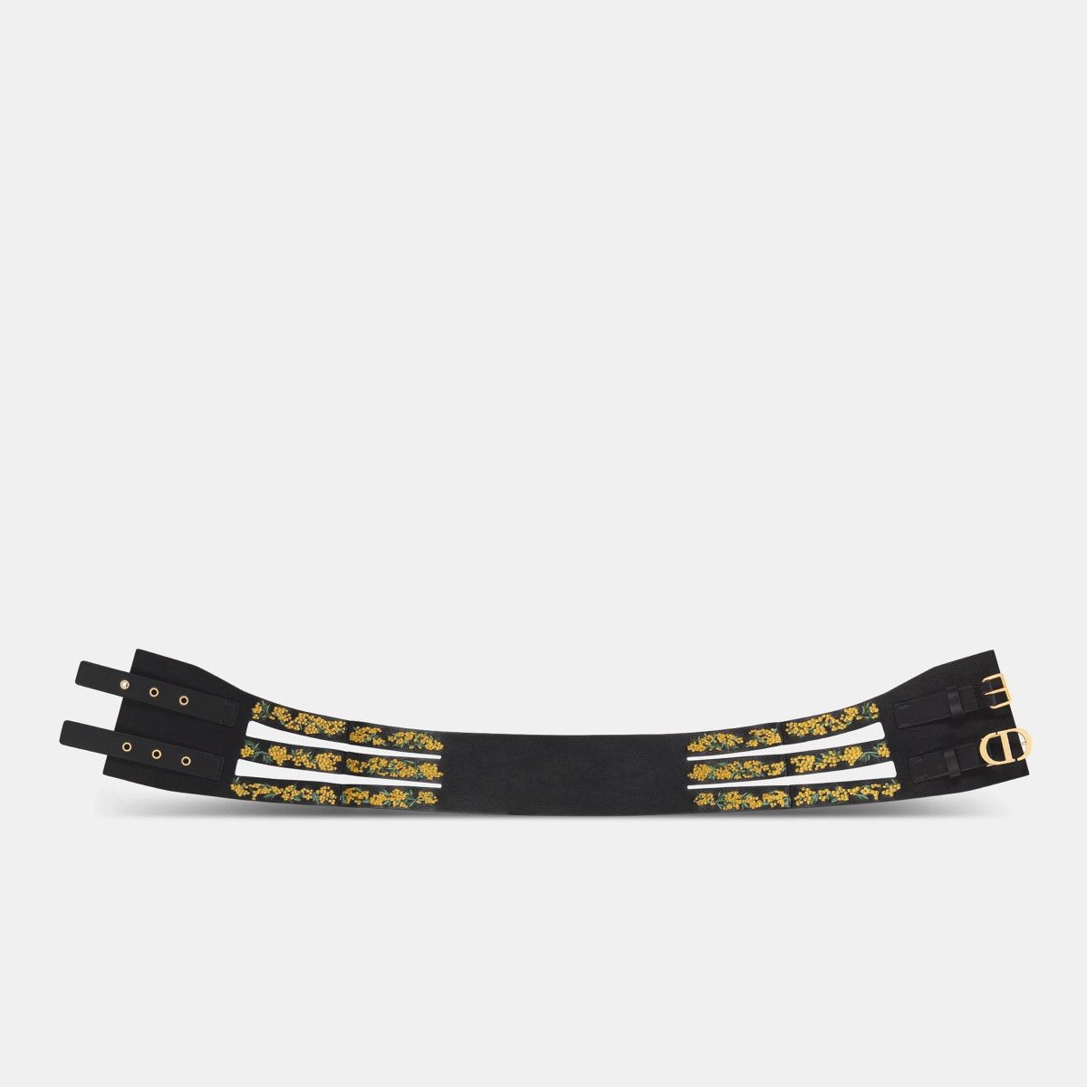 Dior o1bcso1str0126 Size:OS/30 Montaigne Corset Belt in Black Size ONE SIZE - 2 Thumbnail