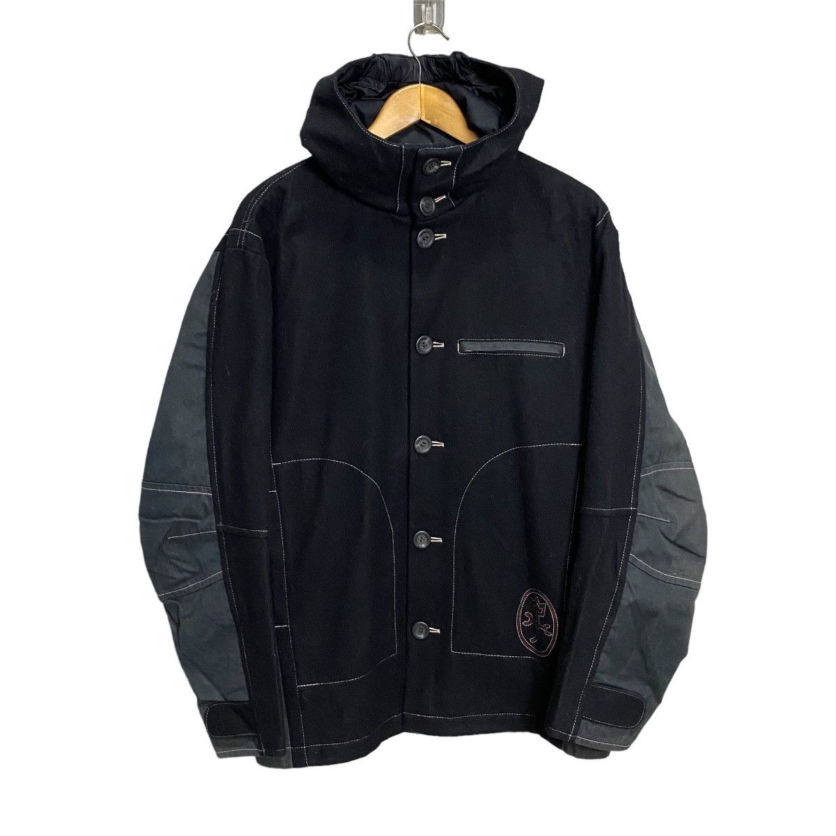 Jean Charles De Castelbajac Castelbajac hoodie button jacket Size US L / EU 52-54 / 3 - 4 Thumbnail