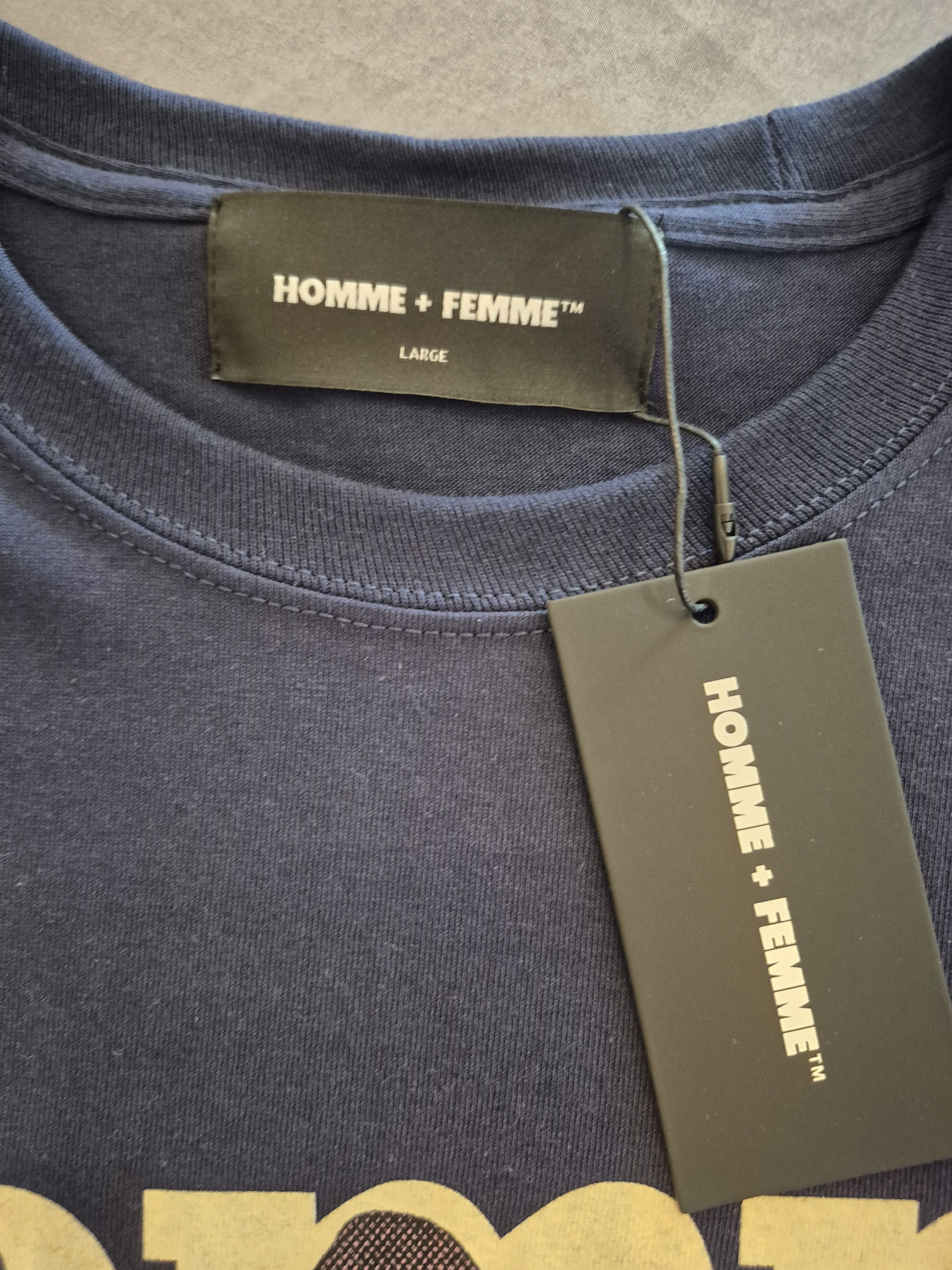 Homme + Femme La Homme Femme Twisted Fingers Tee Shirt Size Large BNWT Size US L / EU 52-54 / 3 - 3 Thumbnail