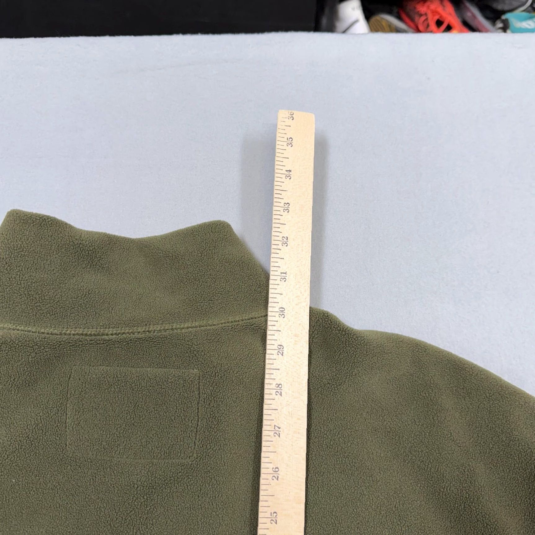 Ralph Lauren VINTAGE Polo Sport Ralph Lauren Pullover Mens 2XL Green 1/4 Zip Long Sleeve Mock Neck Zip Logo 100% Polyester Solid Activewear Casual Top Size US XXL / EU 58 / 5 - 6 Thumbnail