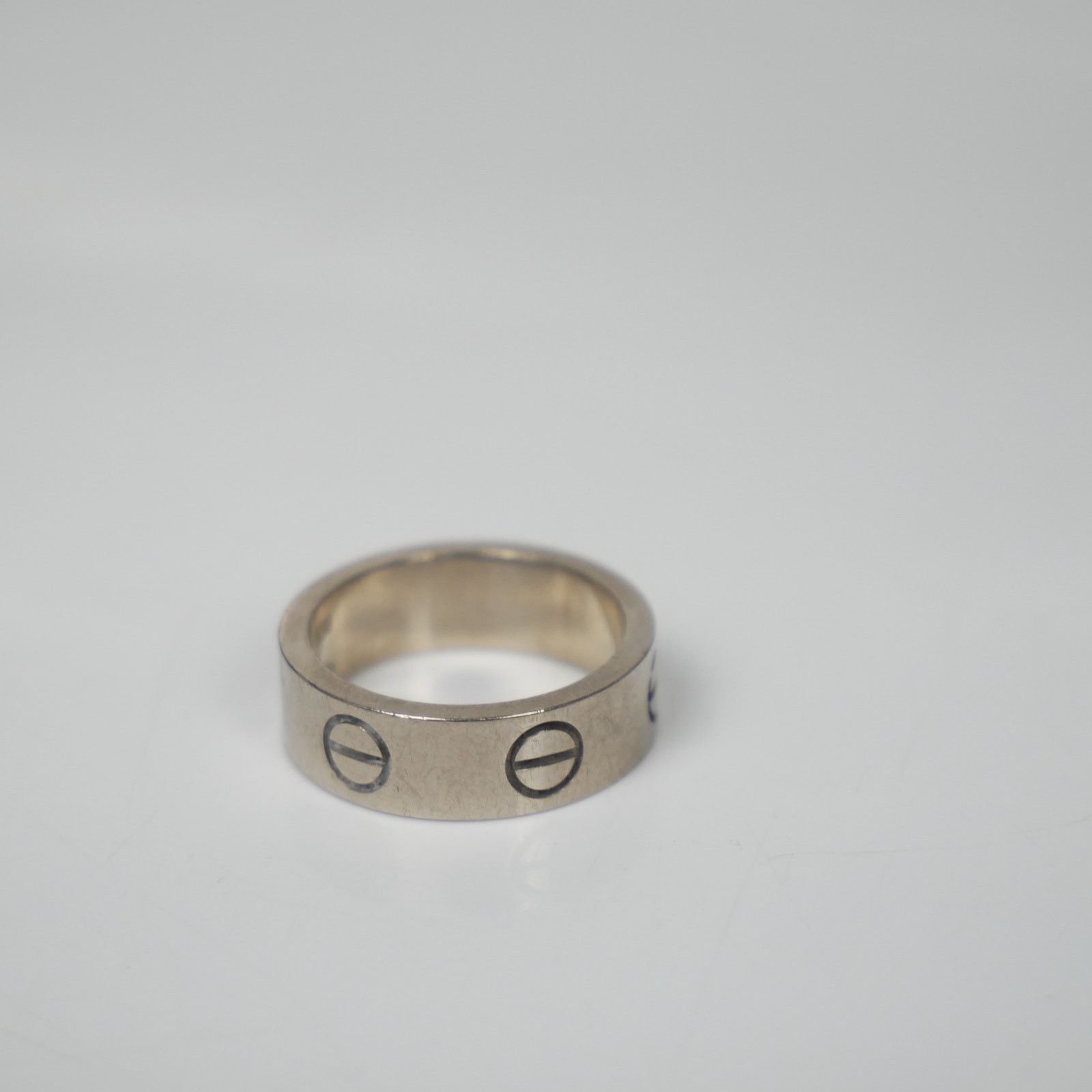 Cartier Cartier Love Ring 18K White Gold Size ONE SIZE - 4 Thumbnail