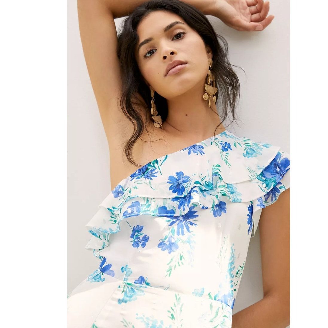Anthropologie New ANTHROPOLOGIE Yumi Kim Love Always One-Shoulder Maxi Size XL / US 12-14 / IT 48-50 - 2 Thumbnail