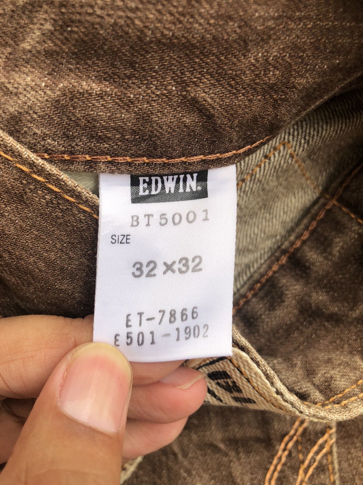 Edwin Japanese Edwin 503 Flared Jeans Distressed Jeans Size US 35 - 16 Thumbnail