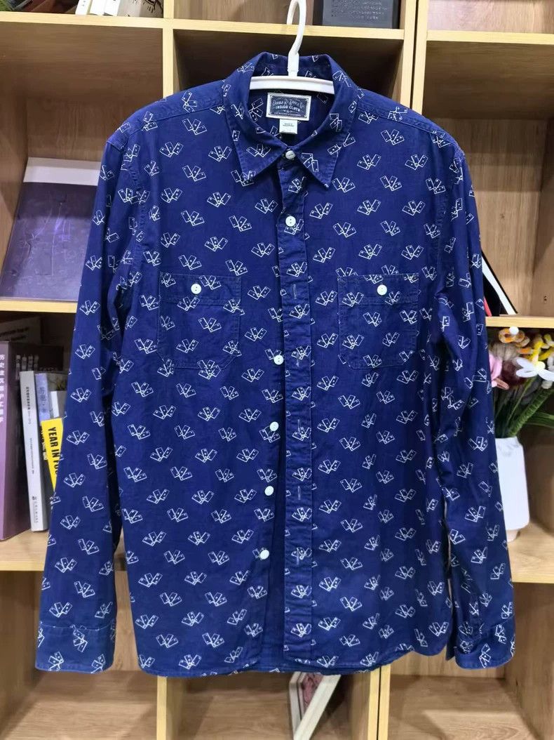 RRL Ralph Lauren RRL Ralph Lauren Poker card pattern workwear shirt Size US M / EU 48-50 / 2 - 1 Thumbnail