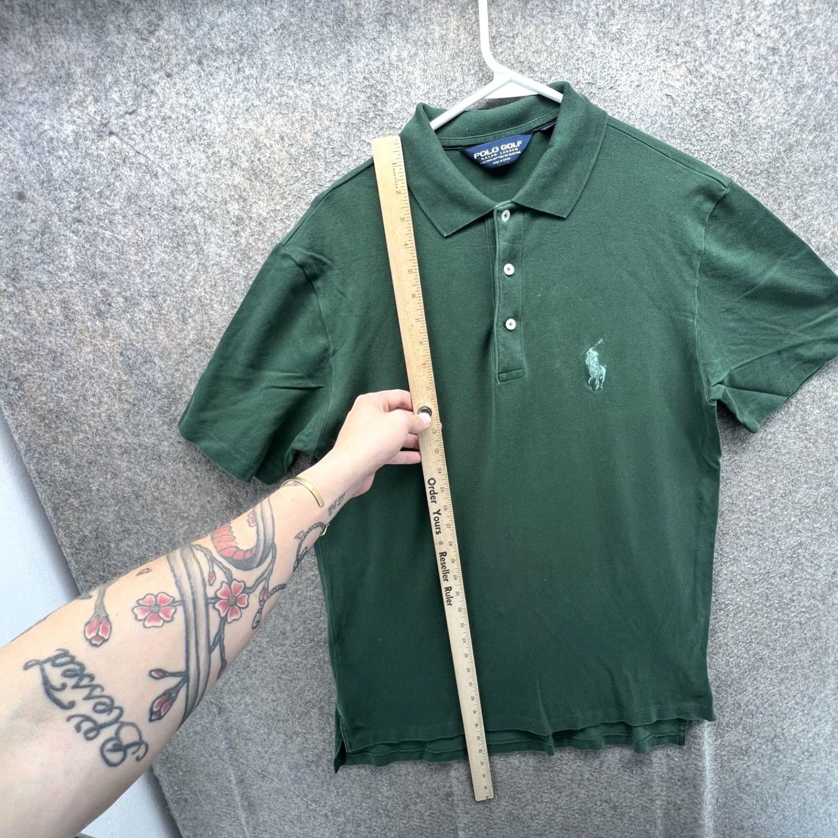 Polo Ralph Lauren Polo Ralph Lauren Polo Shirt Mens M Green Solid Pony Logo Golf Casual Polo Golf Ralph Lauren Polo Shirt Mens Medium Green Solid Pony Logo Golf Casual Size US M / EU 48-50 / 2 - 4 Thumbnail