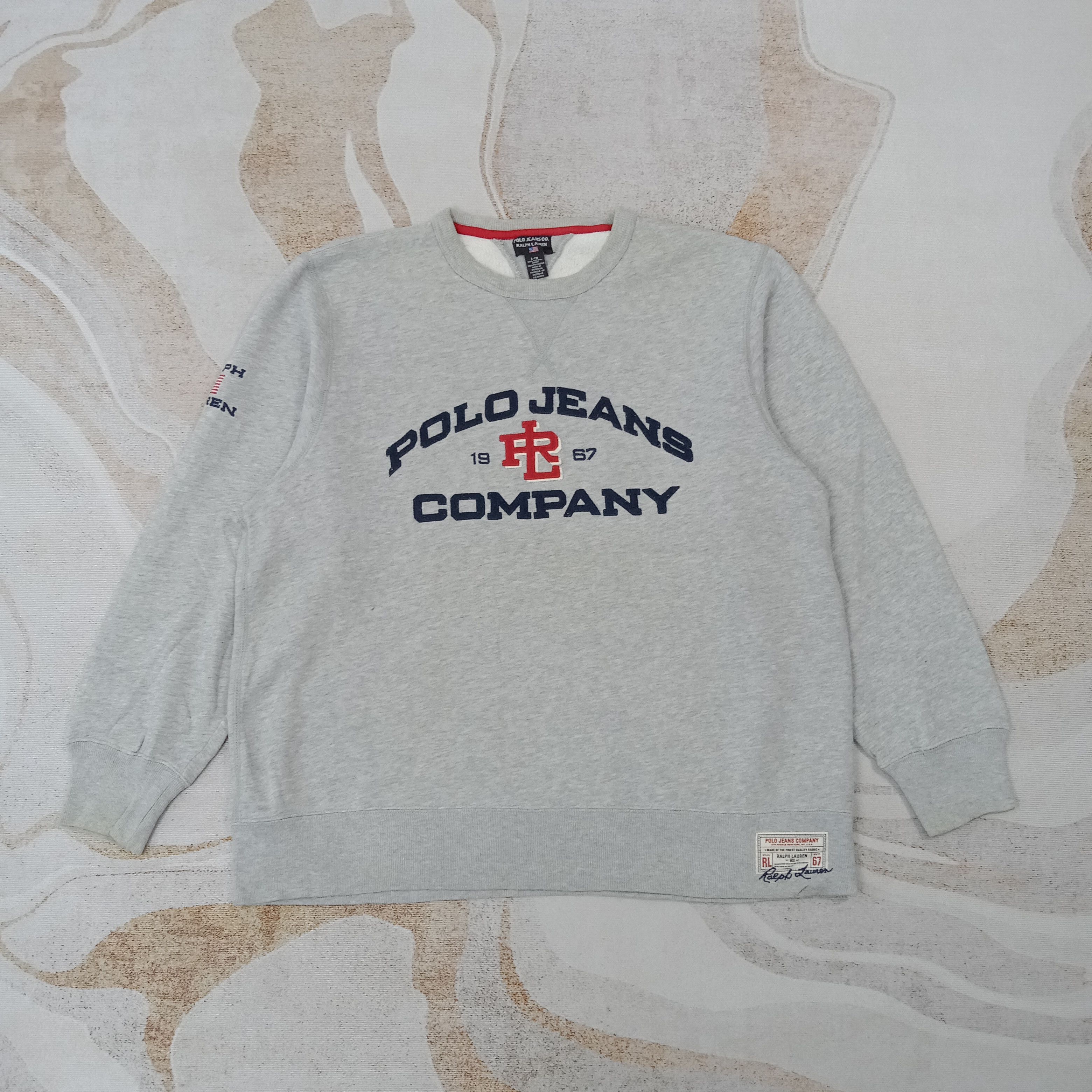 Polo Ralph Lauren Polo Jeans Co. Ralph Lauren Sweatshirt C266N9 Size US XL / EU 56 / 4 - 1 Thumbnail