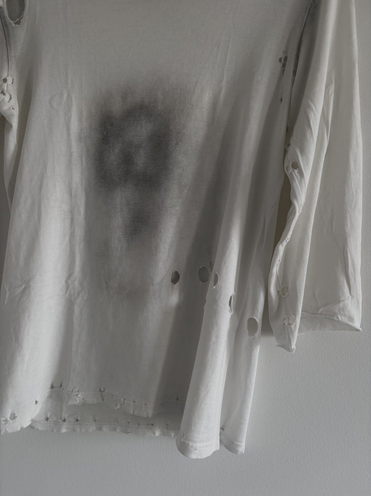 Number (N)ine number (n)ine ss02 modern age destroyed long sleeve Size US M / EU 48-50 / 2 - 4 Thumbnail