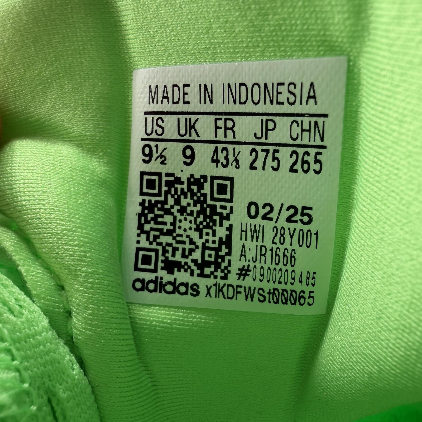Adidas Adidas Dropset 3 Trainer Bright Green Lime Men Sz 9.5 JR1666 Size US 9.5 / EU 42-43 - 6 Thumbnail