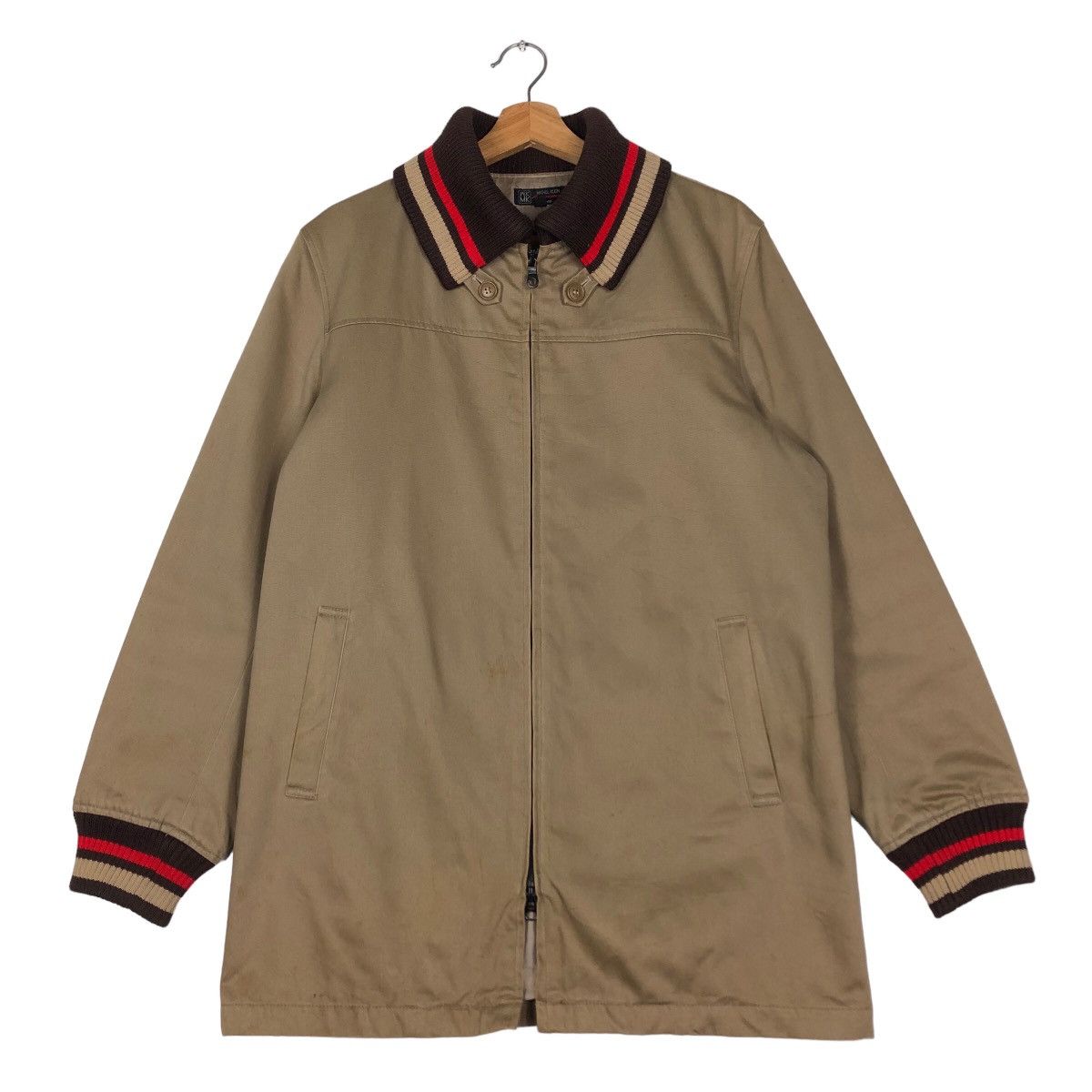 Michel Klein 🔥VTG BOMBER JACKET DUCK CANVAS MICHEL KLEIN Size US M / EU 48-50 / 2 - 1 Thumbnail