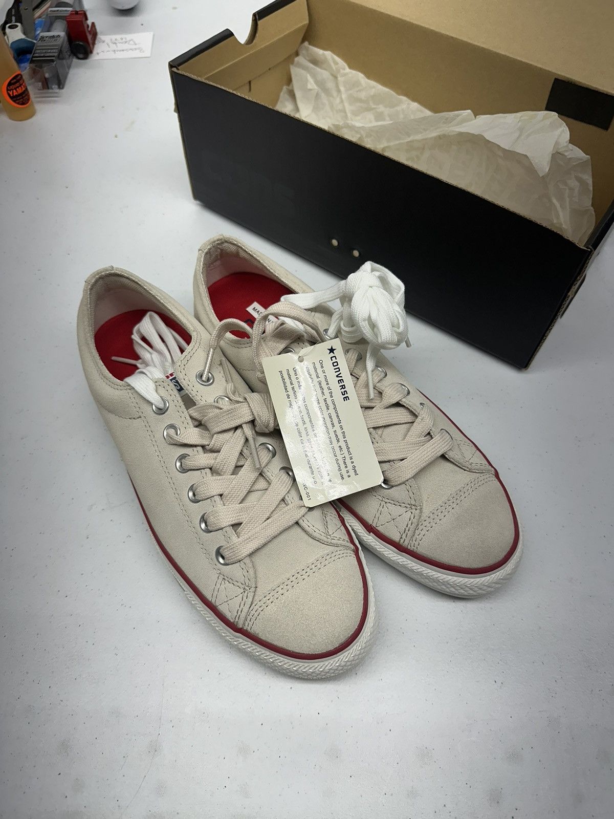 Converse Converse All Star Parchment/Red/Denim size 9 Size US 9 / EU 42 - 1 Thumbnail