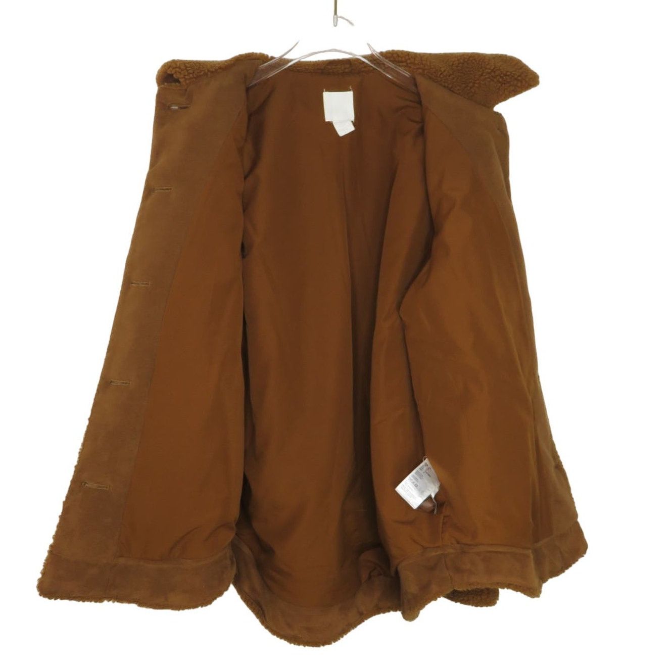 H&M H&M Brown Teddy Bear Sherpa Button Down Teddy Jacket Size 6 Size M / US 6-8 / IT 42-44 - 3 Thumbnail