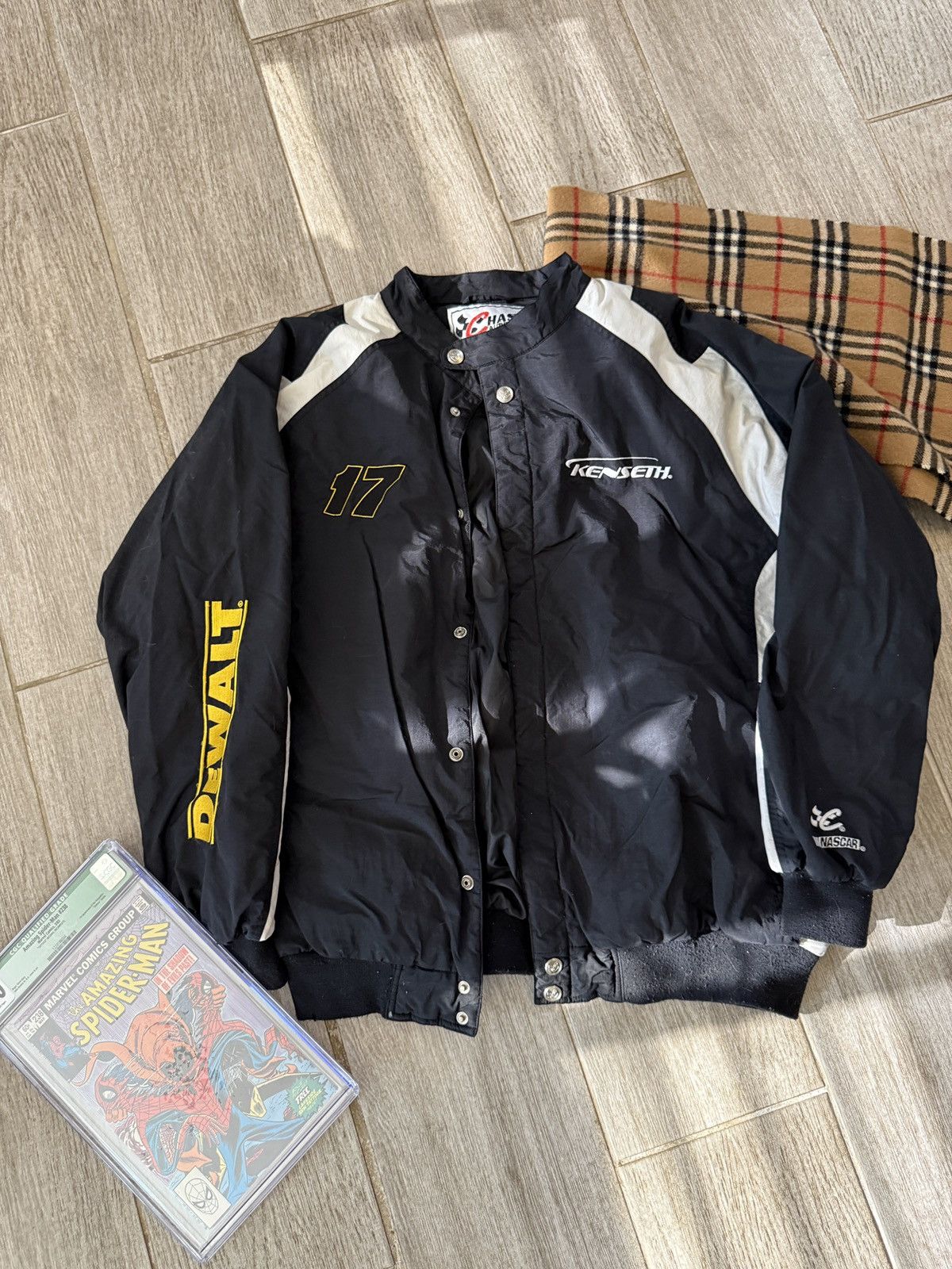Chase Authentics Vintage Dewalt Racing Jacket Size US L / EU 52-54 / 3 - 1 Thumbnail