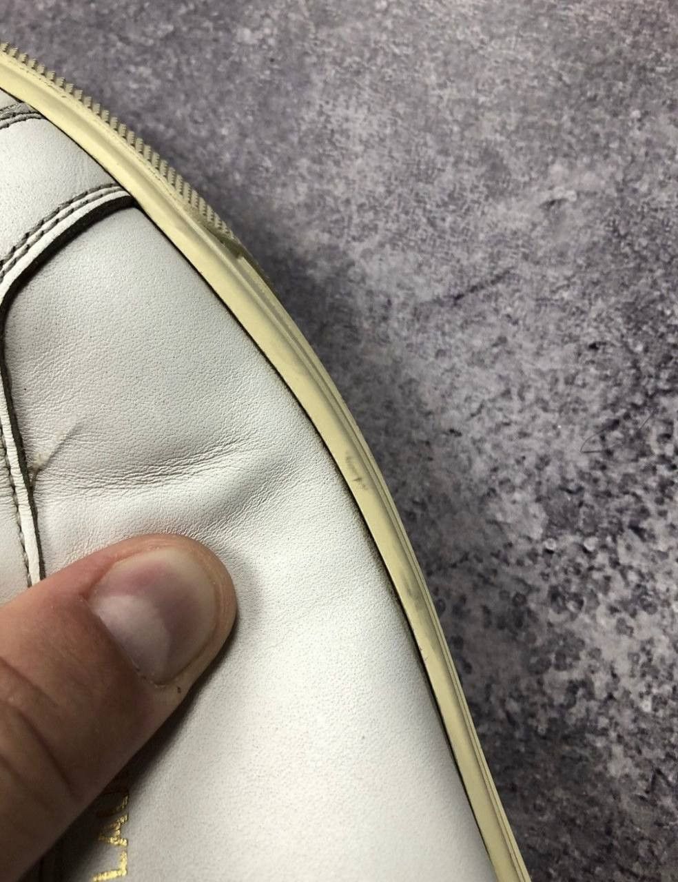 Saint Laurent Paris Saint Laurent White Leather Sneakers Luxury Size US 6 / EU 39 - 17 Thumbnail