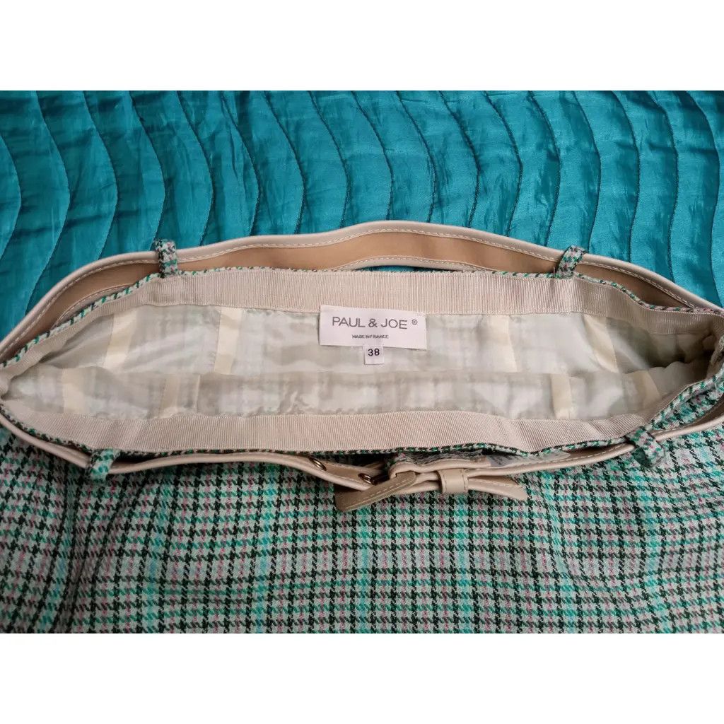 Paul & Joe Linen blend mid-length belted skirt Size 27" / US 4 / IT 40 - 3 Thumbnail
