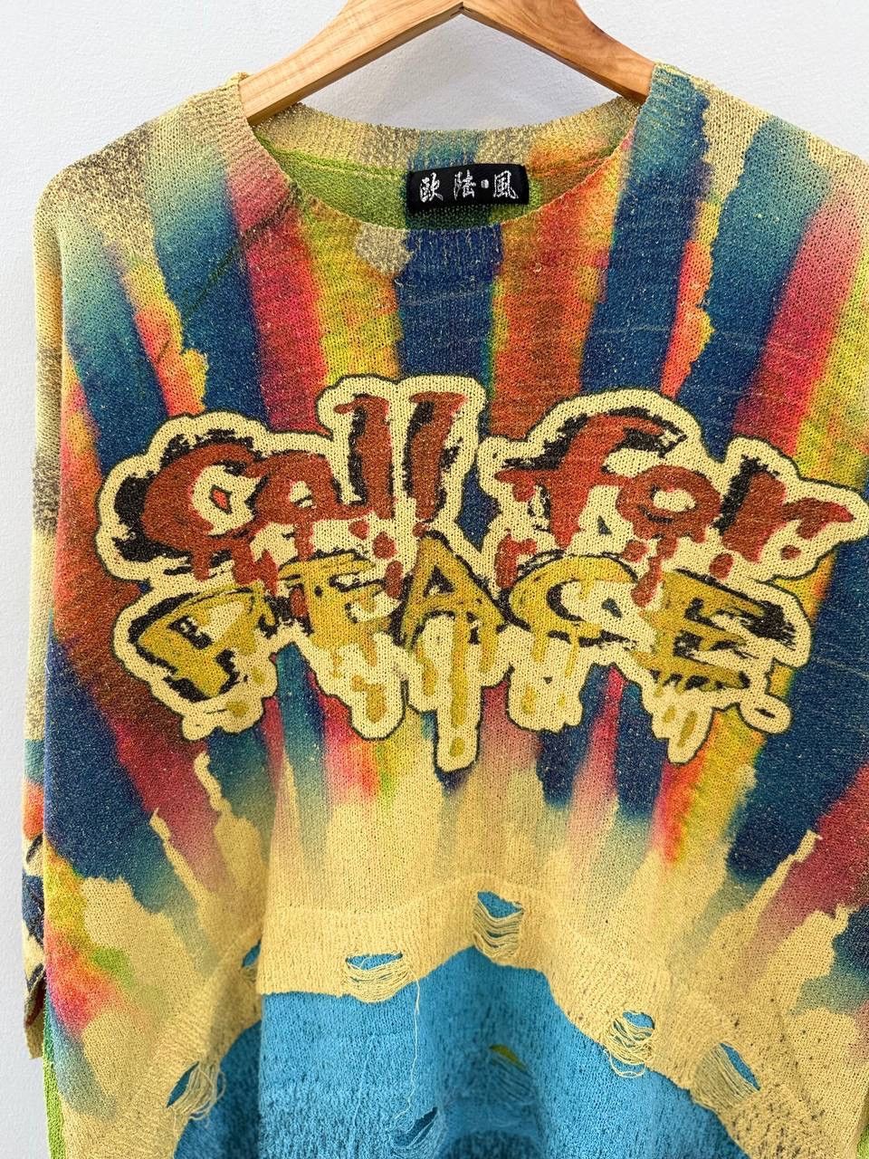 Japanese Brand Vintage avant garde sweater Hipster style Size S / US 4 / IT 40 - 3 Thumbnail