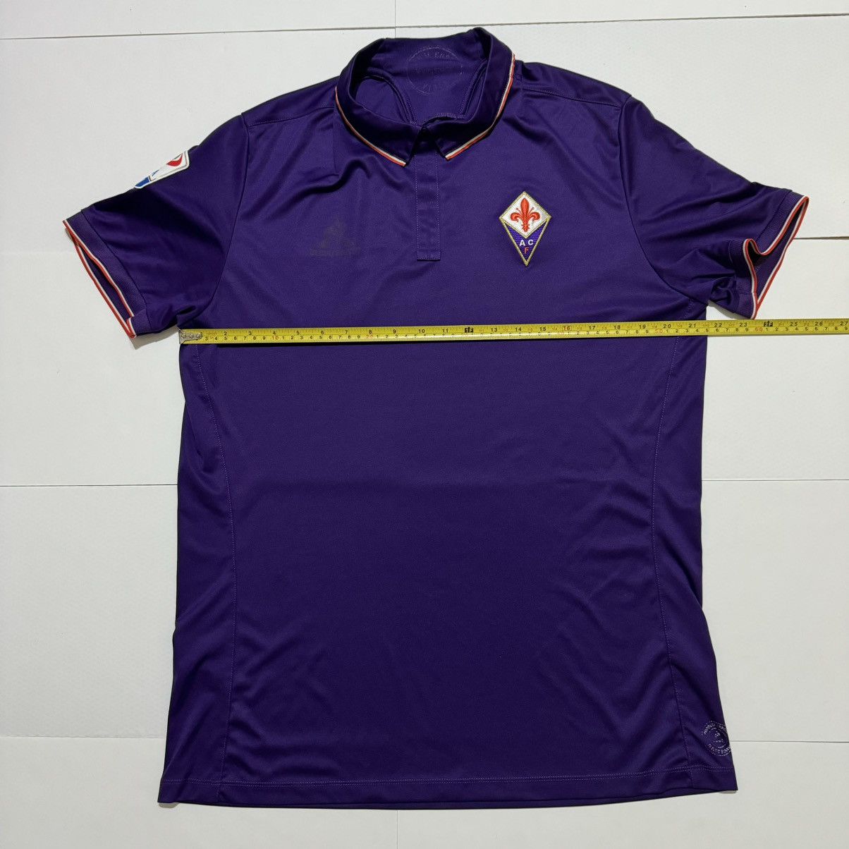Le Coq Sportif Le Coq Sportif ACF Fiorentina 2016/17 Home Soccer Jersey Size US XL / EU 56 / 4 - 3 Thumbnail