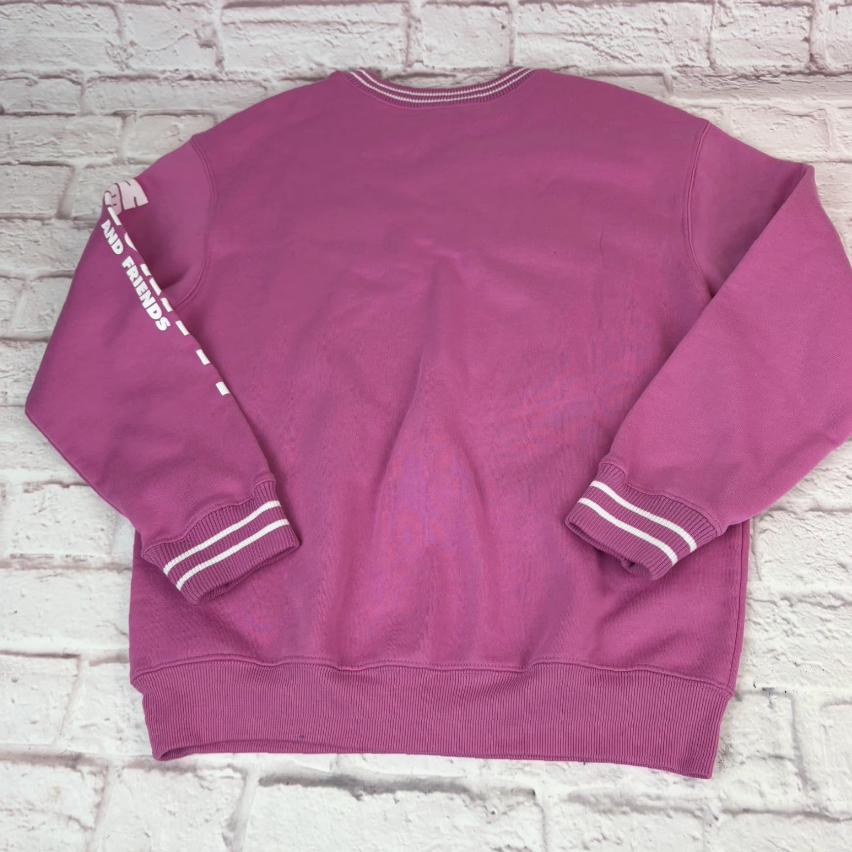 Vintage Sanrio Sweatshirt Hello Kitty And Friends Womens Medium Pink Rainbow Graphic Size M / US 6-8 / IT 42-44 - 2 Thumbnail
