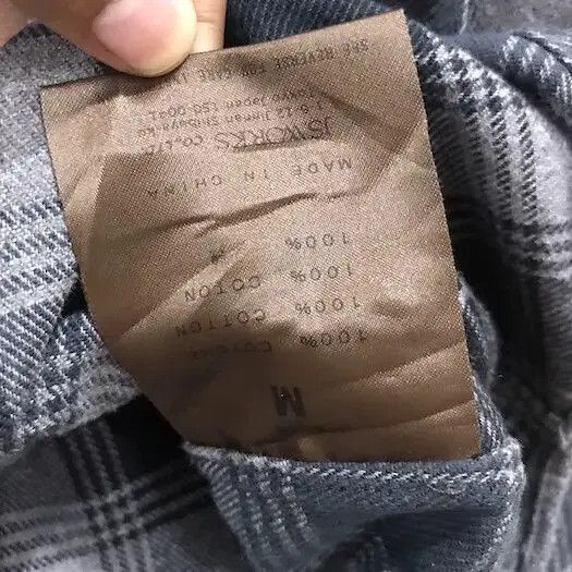 Japanese Brand Journal Standard Plaid Tartan Flannel Shirt
