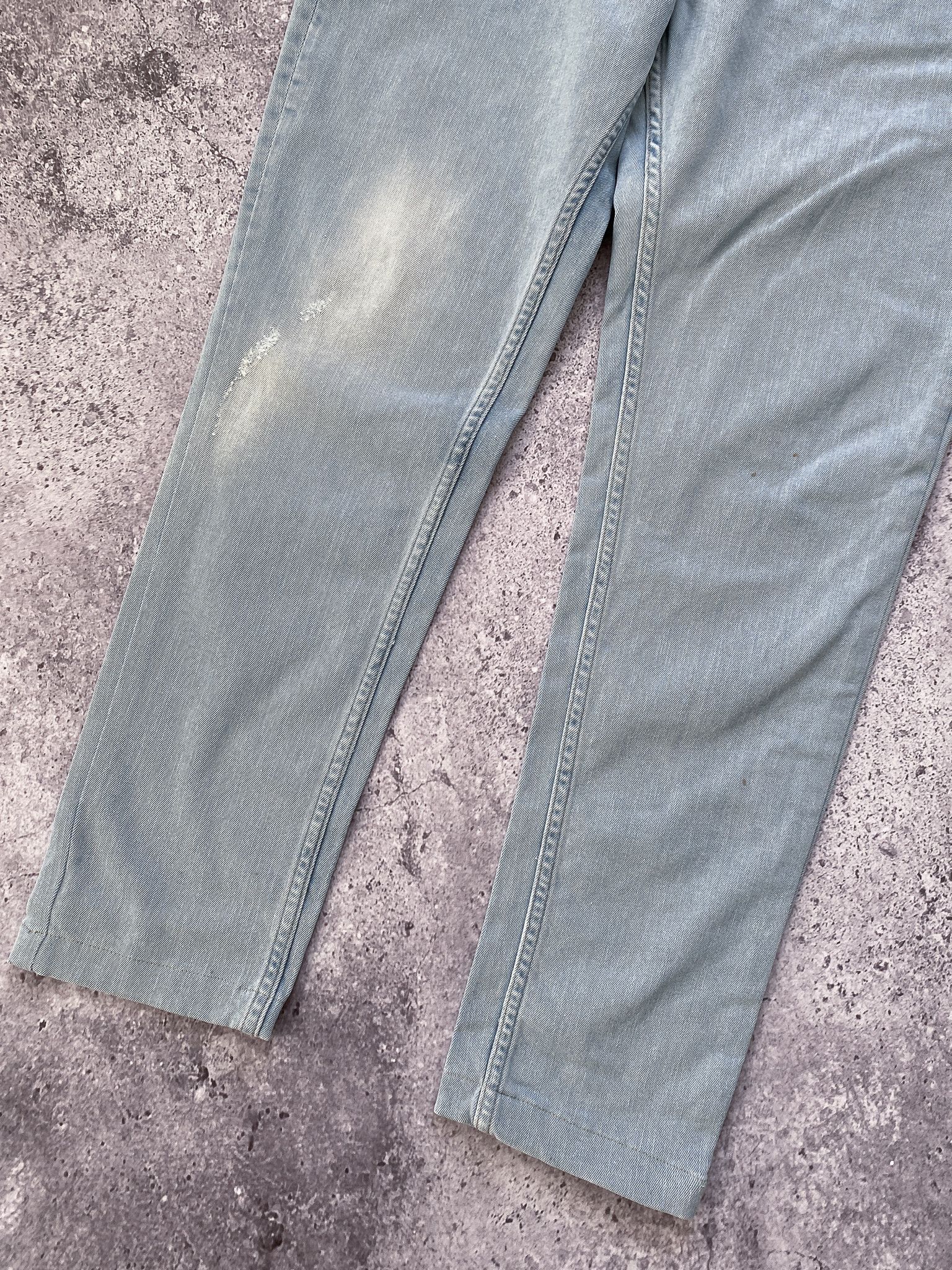 Ed Hardy Vintage Ed Hardy Blue Denim Skinny Jeans Size US 34 / EU 50 - 9 Thumbnail