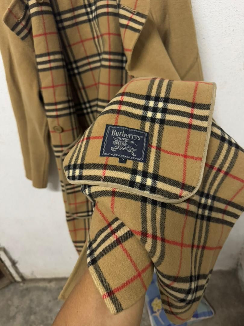 Burberry Vintage burberry wool coat Size US L / EU 52-54 / 3 - 11 Thumbnail