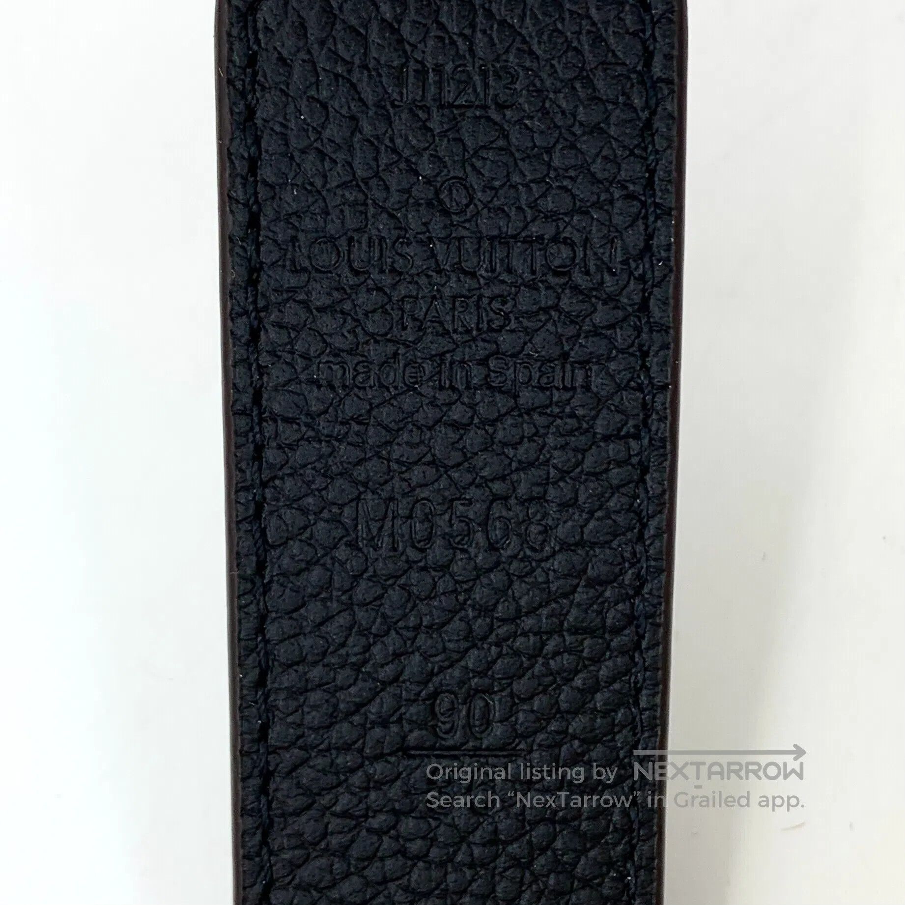 Louis Vuitton Louis Vuitton Dark Brown Checkerboard Smooth Buckle Leathe Size ONE SIZE - 8 Thumbnail