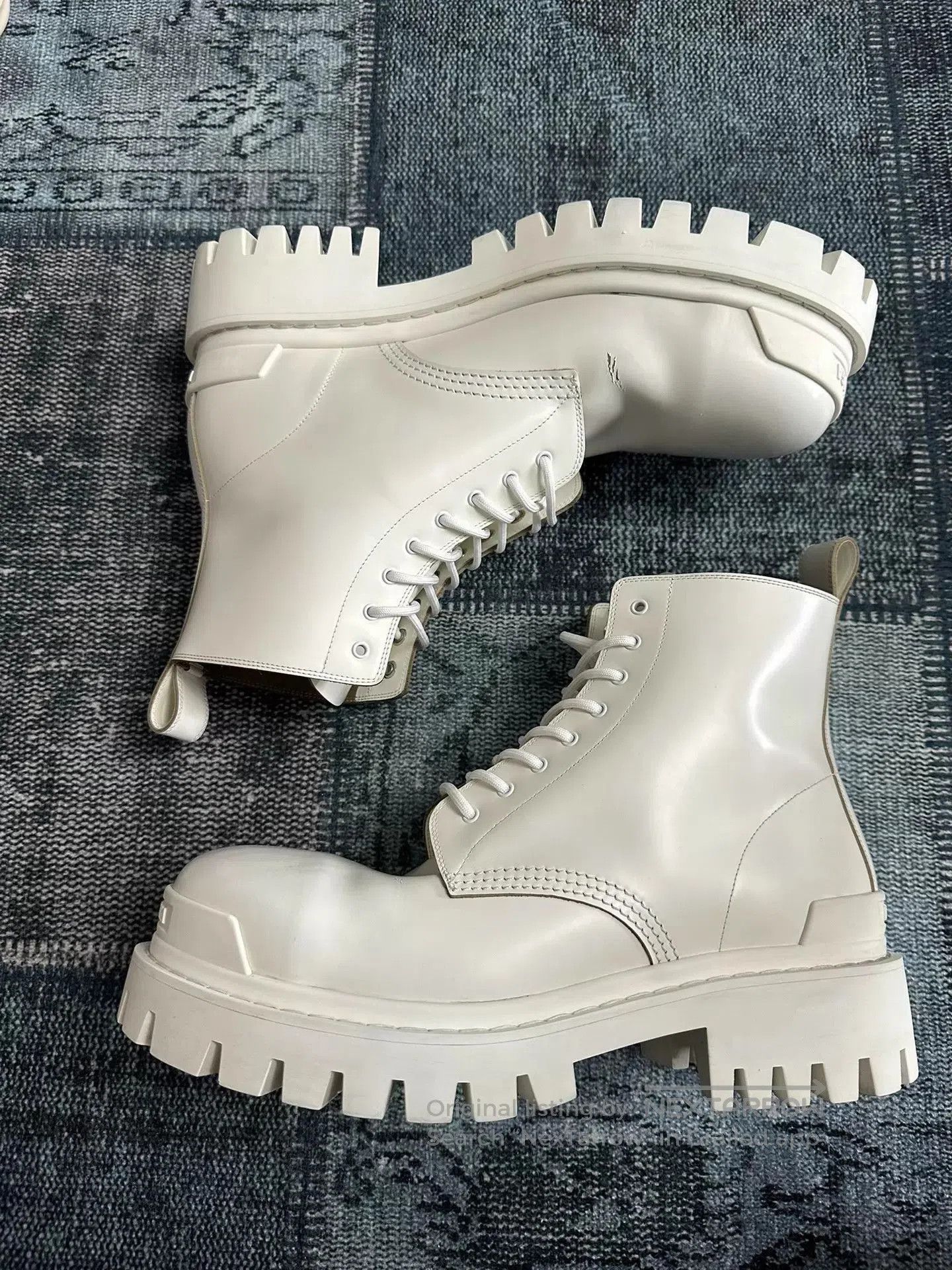 Balenciaga White Platform Lace. Size US 11 / EU 44 - 1 Thumbnail