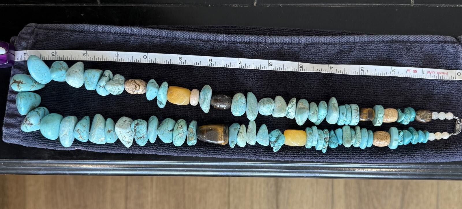 Other Chunky Turquoise & Multi-Gemstone Statement Necklace-925 Size ONE SIZE - 4 Thumbnail