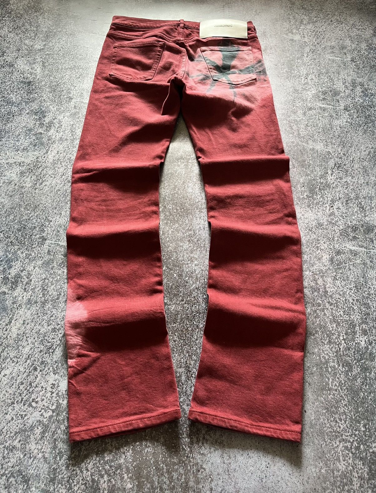 Calvin Klein 205W39NYC Calvin Klein 205W39NYC Tie Dye By Raf Simons crazy y2k jeans Size US 30 / EU 46 - 9 Thumbnail