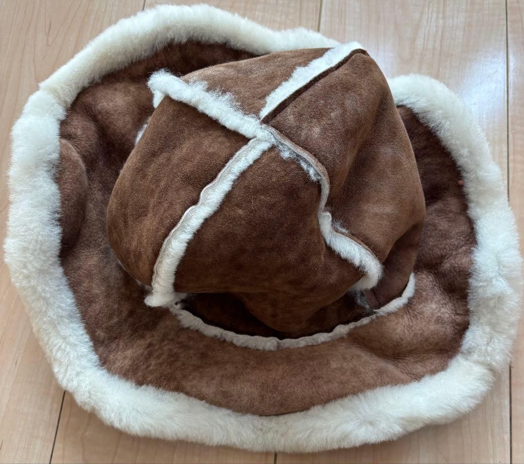 Number (N)ine Number (N)ine AW 08 shearling bucket hat Size ONE SIZE - 2 Thumbnail