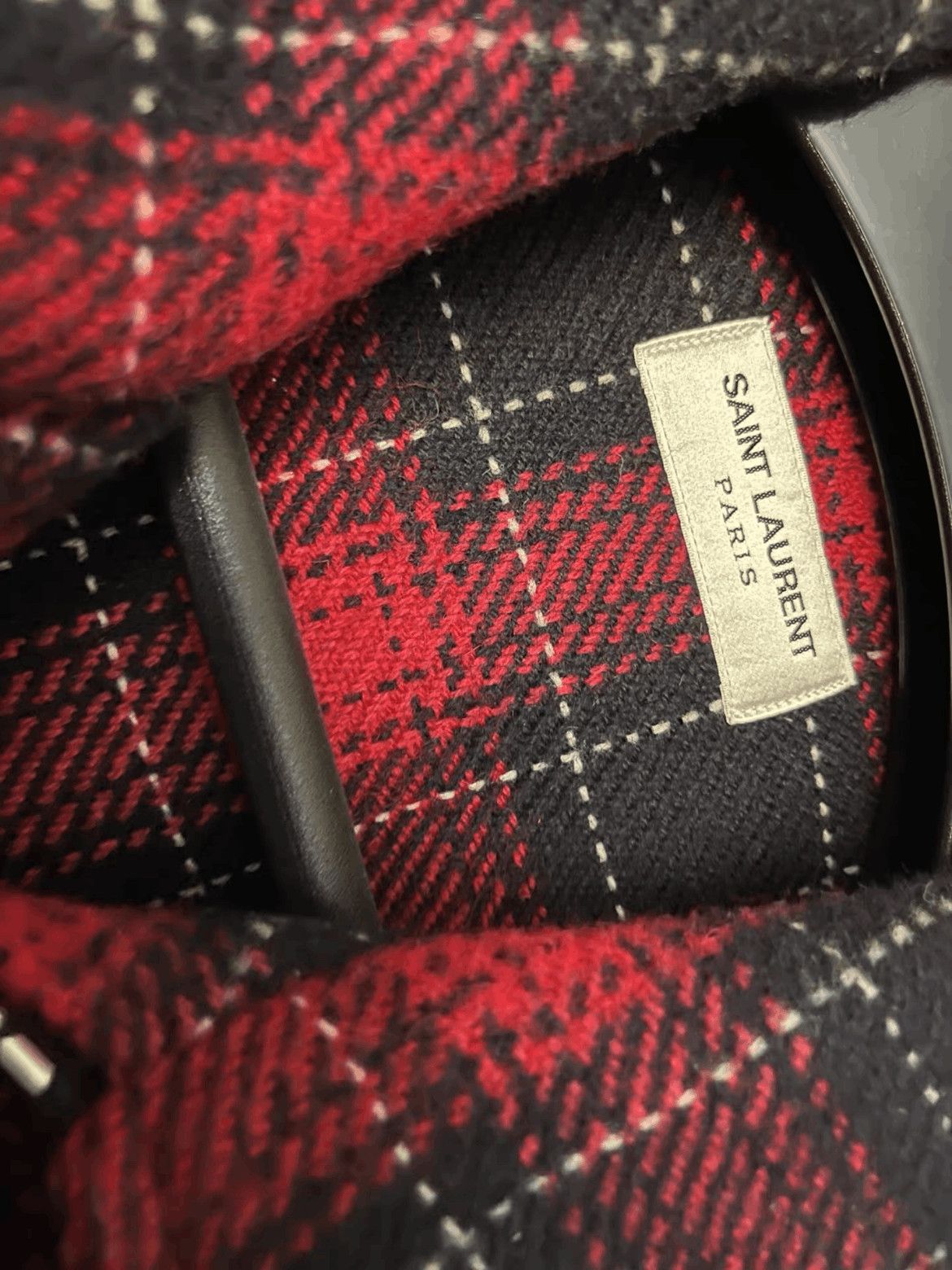 Saint Laurent Paris Saint Laurent Paris 13AW Plaid JAcket Size US S / EU 44-46 / 1 - 3 Thumbnail