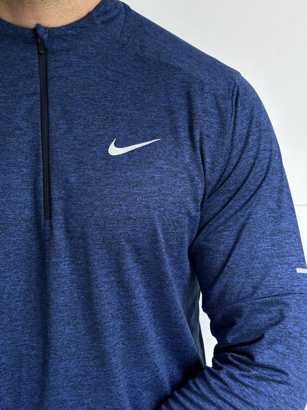 Nike Nike Men's Dri-FIT Element 1/4-Zip Running Blue Size L Size US L / EU 52-54 / 3 - 2 Thumbnail