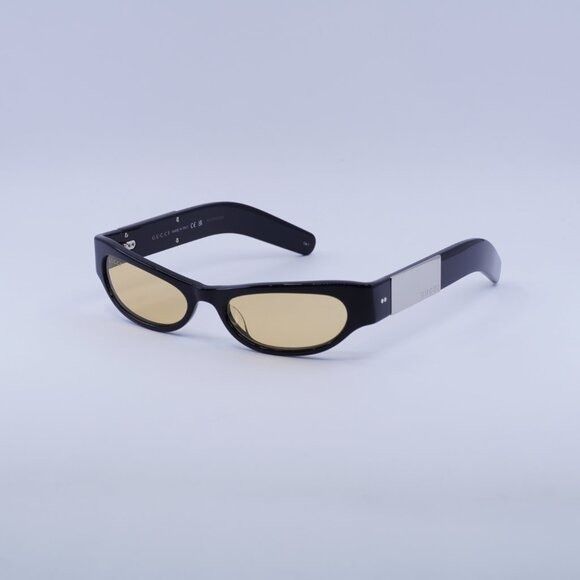 Gucci 🕶️ New Gucci GG1635S 001 Black/Brown Sunglasses Size ONE SIZE - 6 Thumbnail