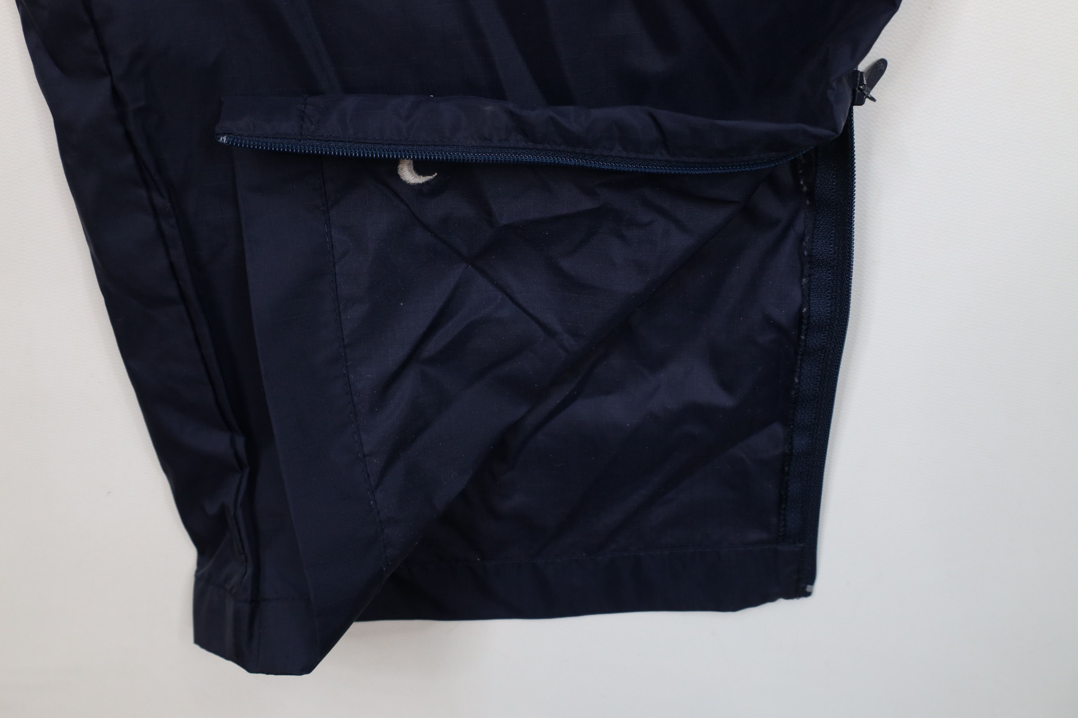 Nike × Vintage Vintage 90s Y2K Nike Mini Swoosh Wide Leg Windbreaker Pants Size US 34 / EU 50 - 6 Thumbnail