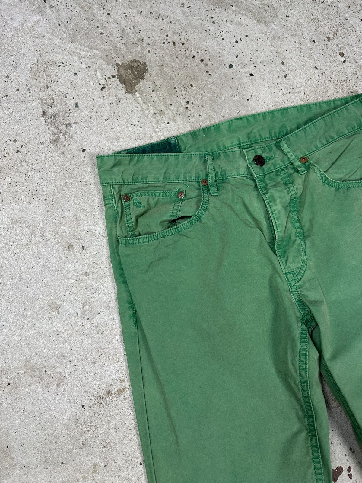 Polo Ralph Lauren × Ralph Lauren × Vintage Vintage Y2K Polo Ralph Lauren Washed Green Pants Size US 30 / EU 46 - 14 Thumbnail