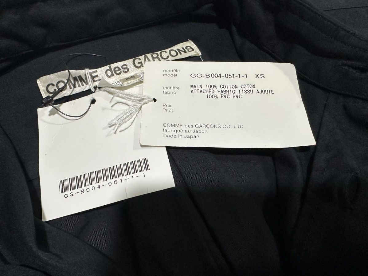 Comme des Garcons 🔥Archived Ss10 Comme Des Garcons Long Shirt PVC Sleeve Size US XS / EU 42 / 0 - 16 Thumbnail