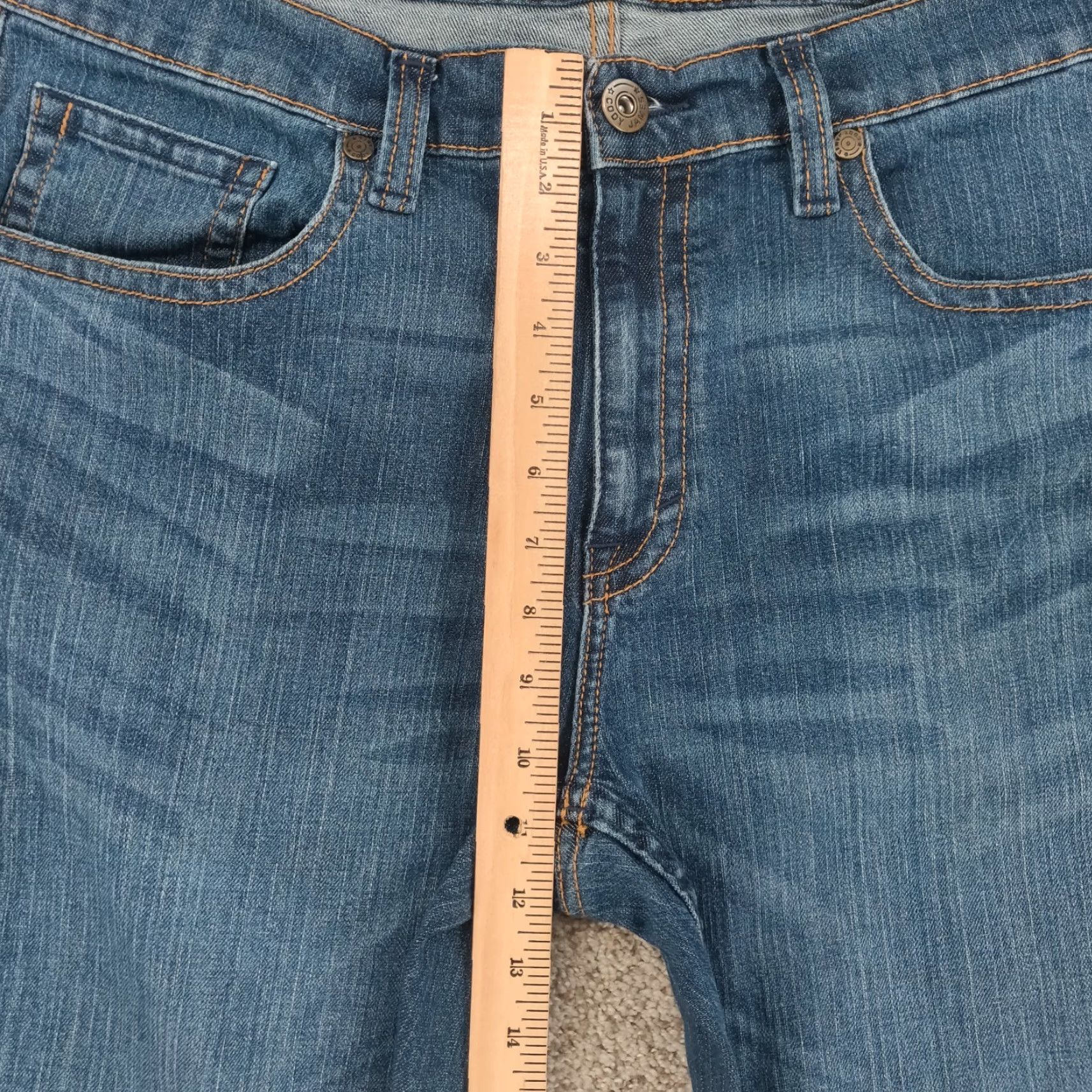 Cody James Cody James Jeans Mens 36x36 Blue Stretch Denim Work Cowboy Western Bootcut Size US 36 / EU 52 - 3 Thumbnail