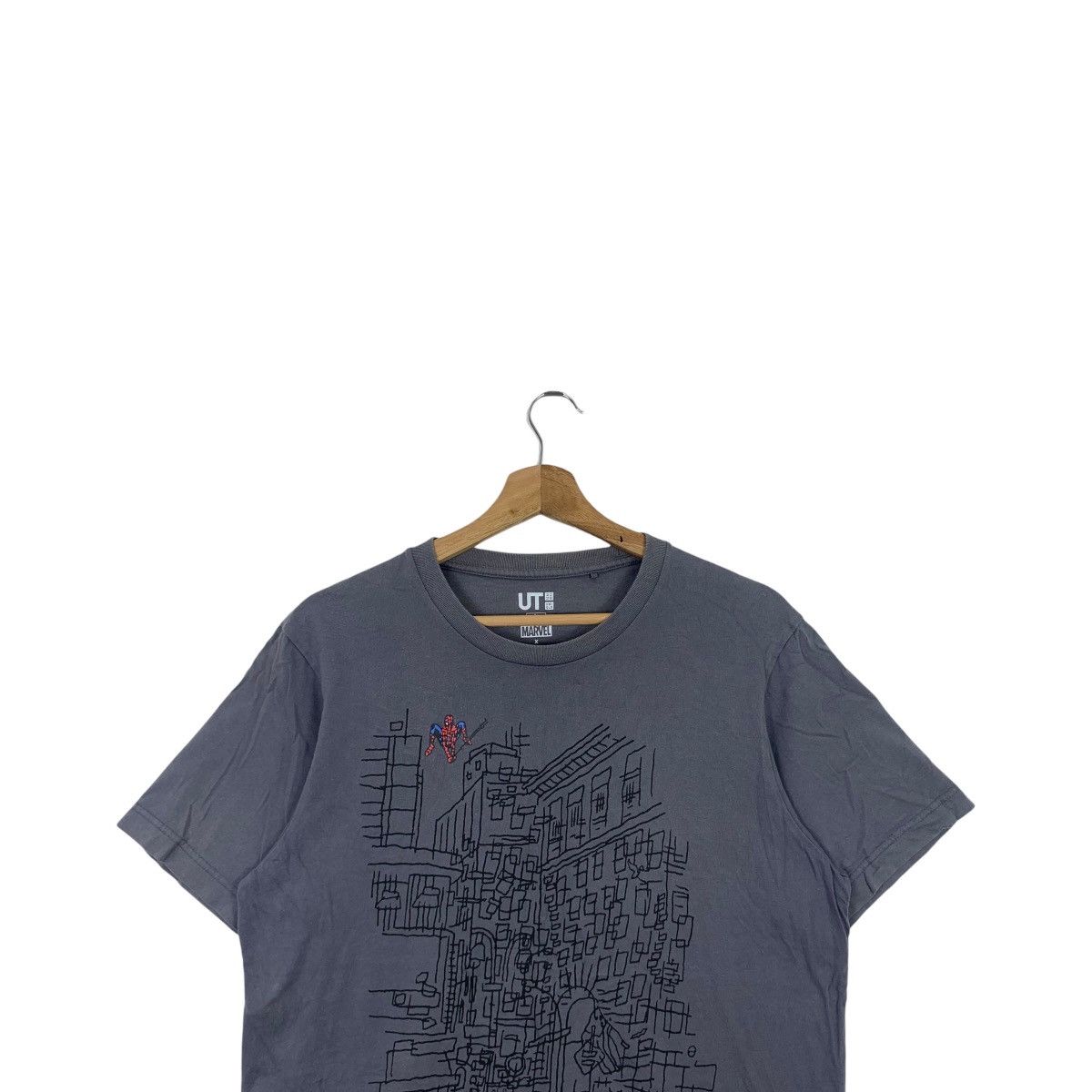 Marvel Comics × Uniqlo MARVEL x UNIQLO x JASON POLAN Spiderman New York Tee Shirt Size L / US 10 / IT 46 - 2 Thumbnail