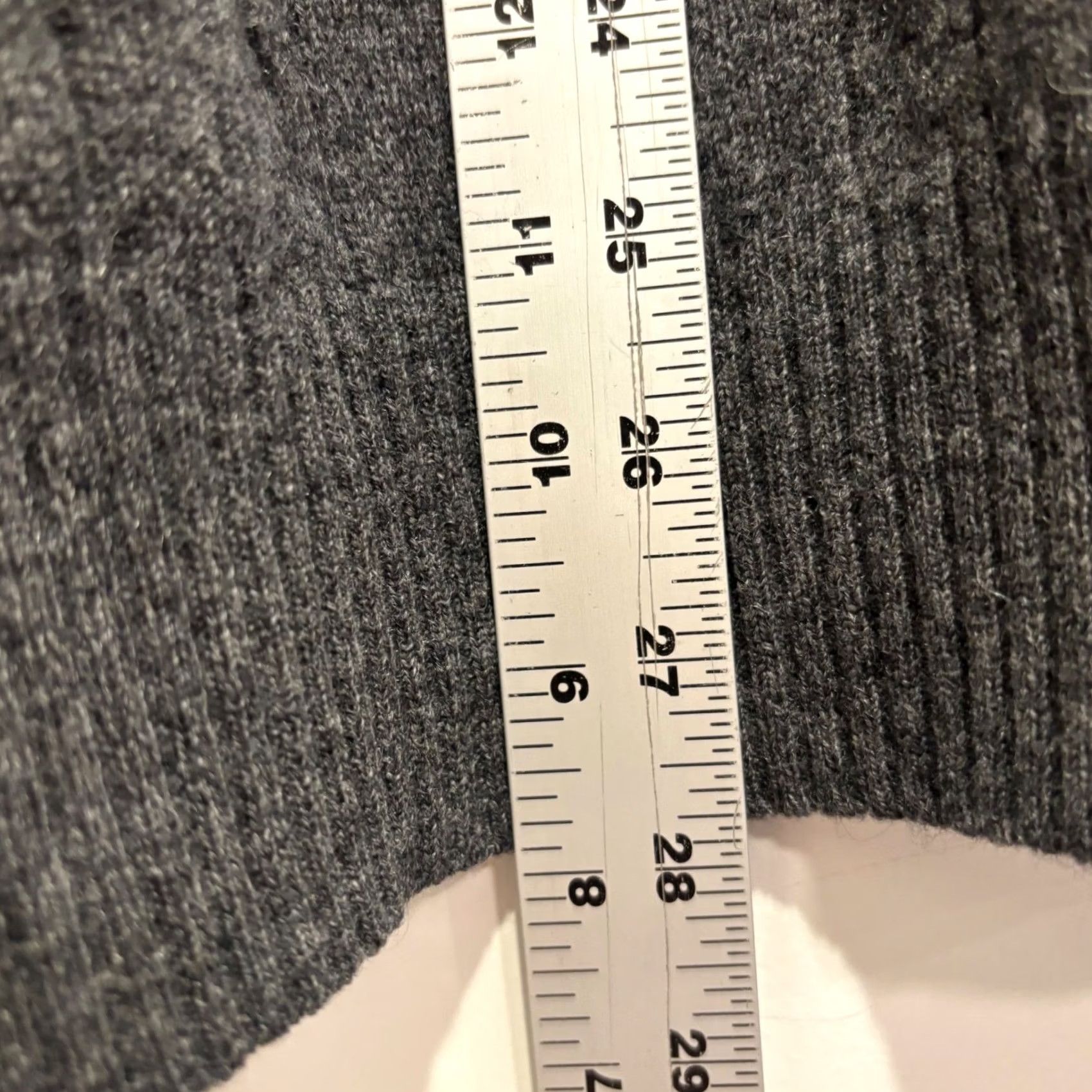 Vintage Alan Flusser Crew Neck Sweater Mens 100% Cashmere Cable Knit Gray L Cardigan? (No, Sweater) Size US L / EU 52-54 / 3 - 6 Thumbnail