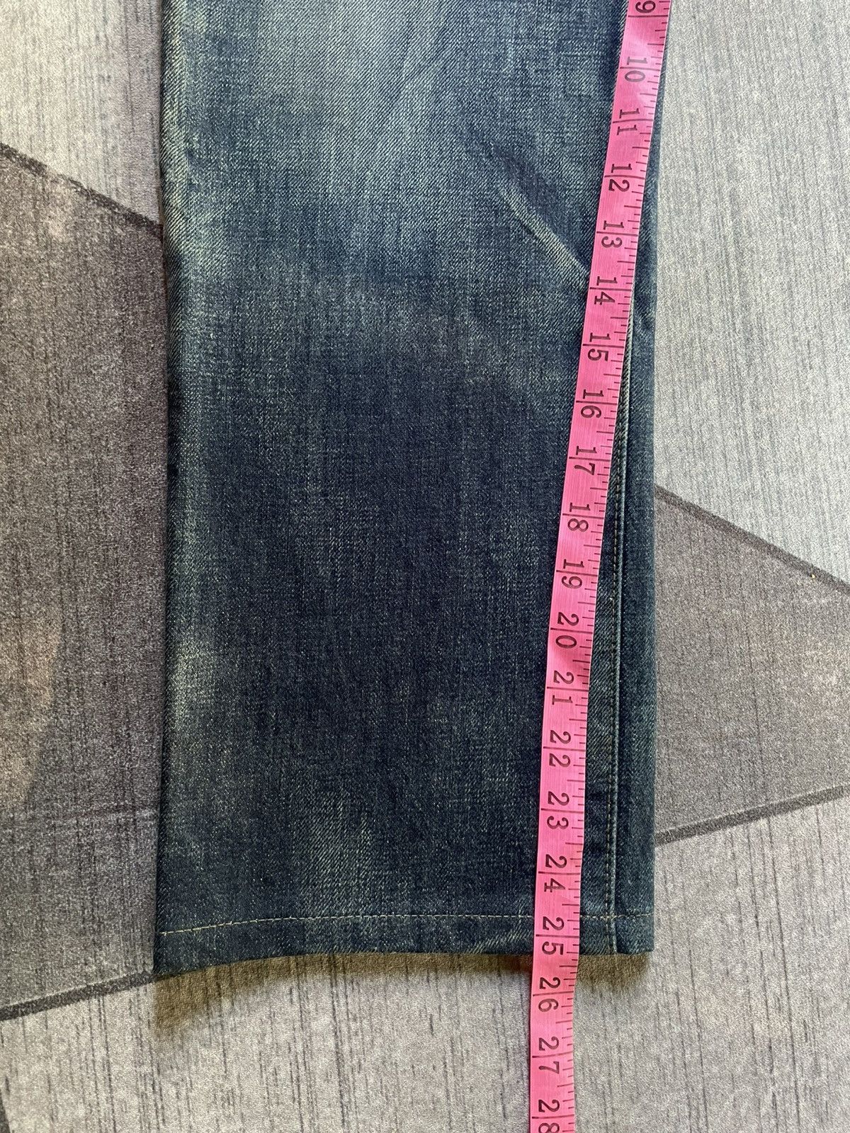 Wtaps FW13 WTAPS LIFIST Thrashed Denim Pants Size US 31 - 19 Thumbnail