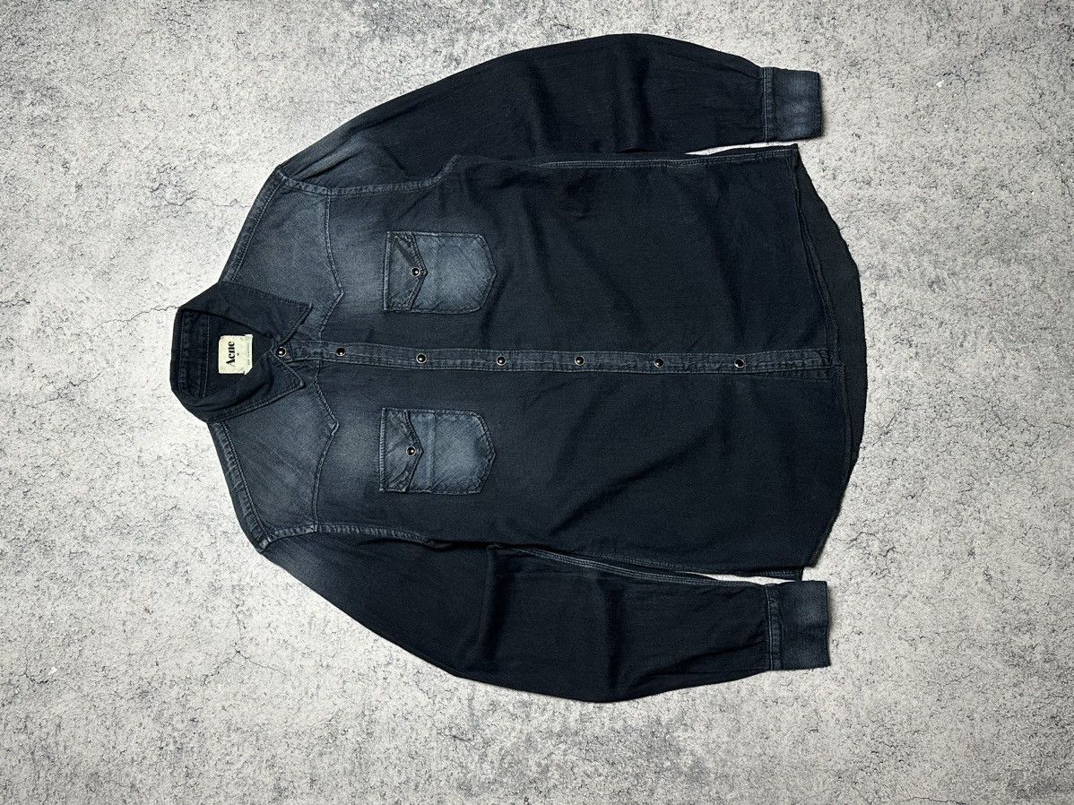 Acne Studios Acne Studios Pop Classics Western Denim Button-Up Shirt Size US M / EU 48-50 / 2 - 4 Thumbnail
