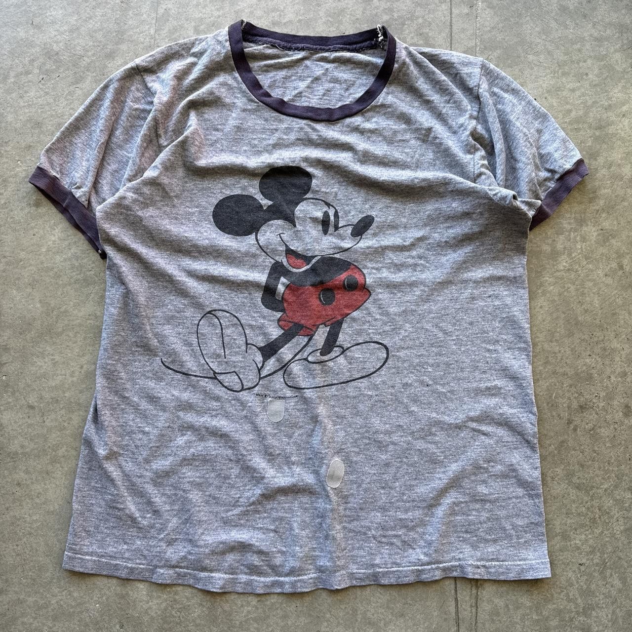 Disney × Vintage Damon Albarn Mickey Mouse Ringer Tee | Grailed