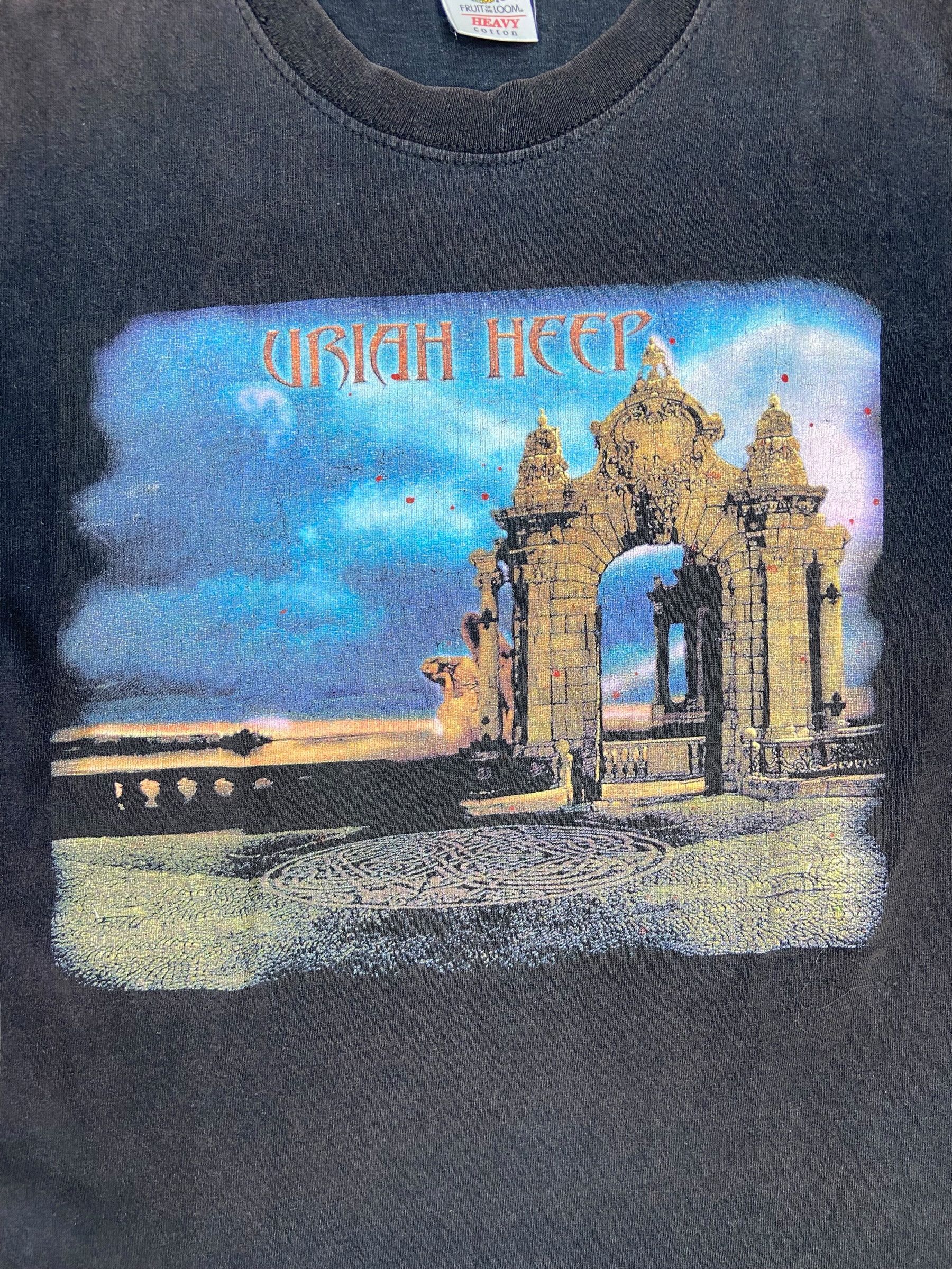 Band Tees 2000s URIAH HEEP VERY RARE ARCHIVE TEE - LOT № 1 Size US S / EU 44-46 / 1 - 8 Thumbnail