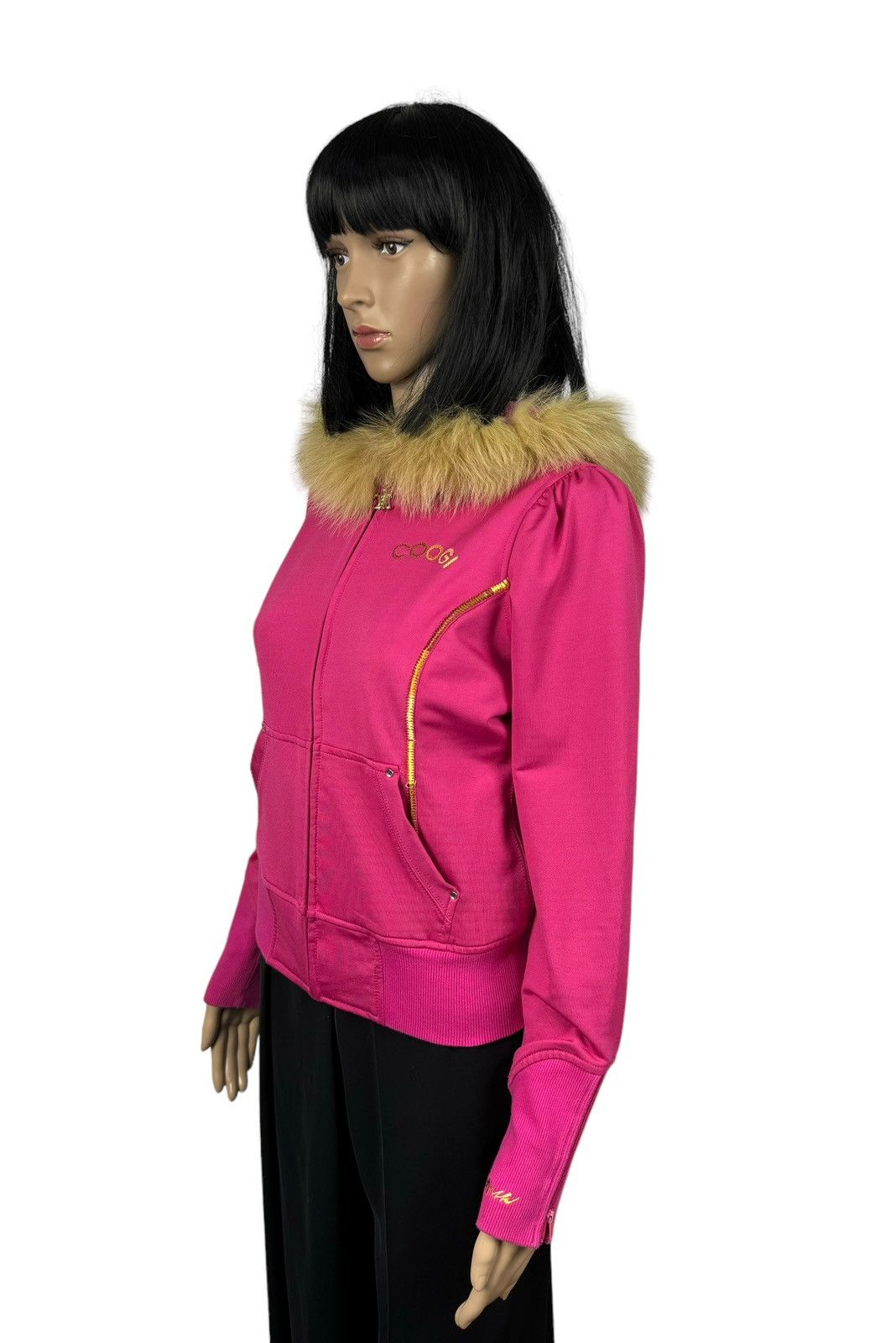 Coogi Coogi Australia Zip Jacket Hooded Fur Trim size S Size S / US 4 / IT 40 - 6 Thumbnail