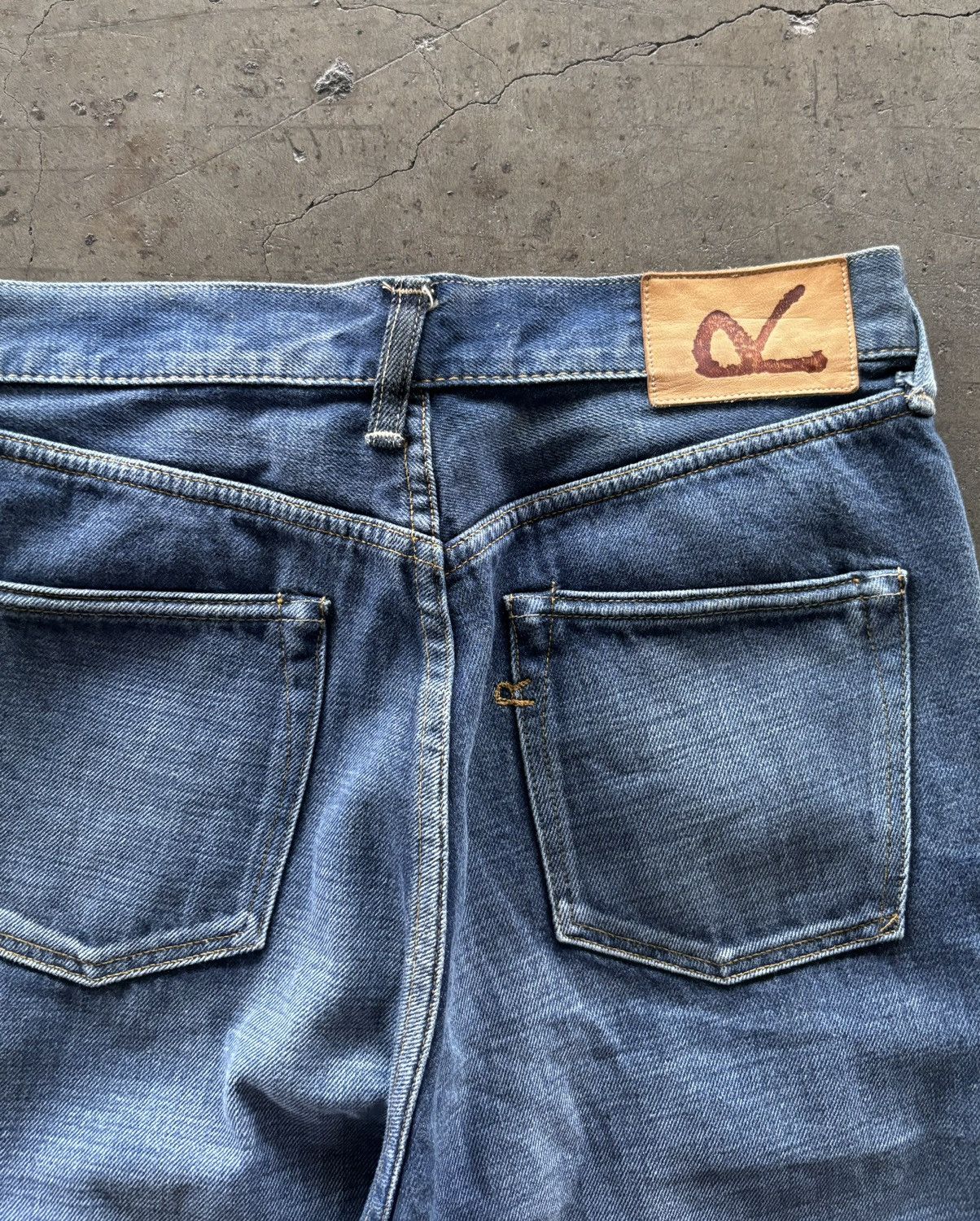 45rpm × Japanese Brand 45rpm Denim Jeans Made In Japan Size US 26 / EU 42 - 8 Thumbnail