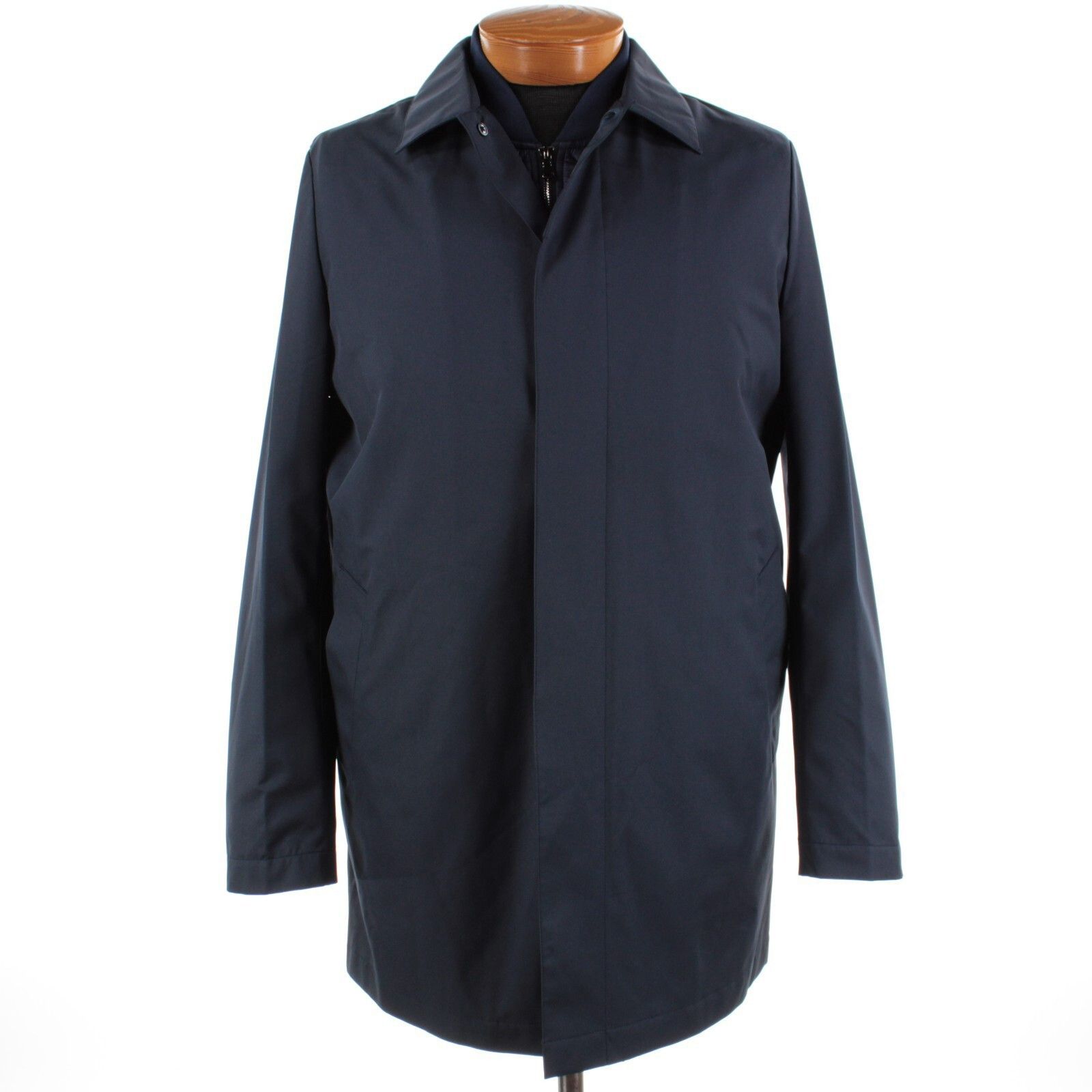 Zanella Zanella Jacket Size L US In Blue Polyester Size US L / EU 52-54 / 3 - 1 Thumbnail