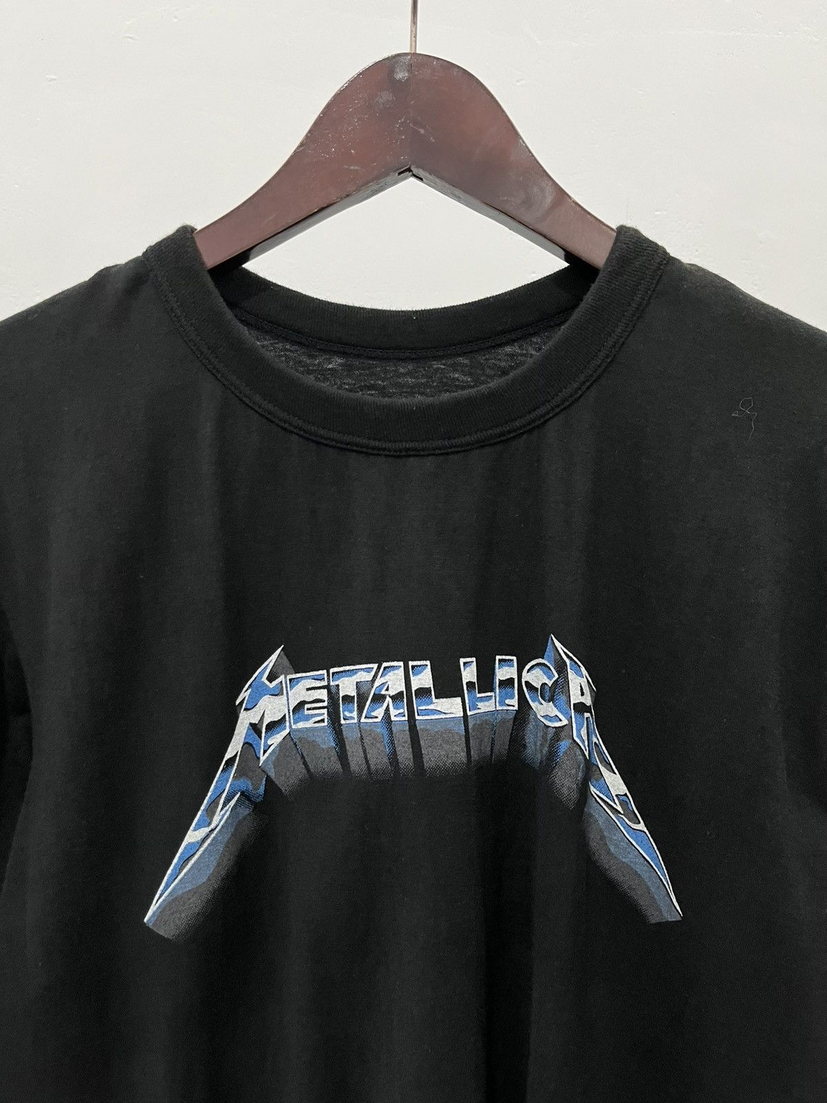 Band Tees Vintage 80s Metallica denim & leather tour tee Size US S / EU 44-46 / 1 - 3 Thumbnail