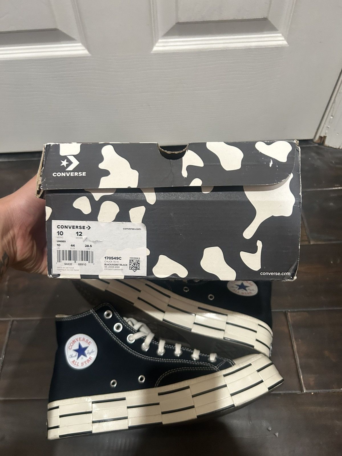 Brain Dead × Converse Braindead Converse Chuck 70 Hi Size US 10 / EU 43 - 4 Thumbnail