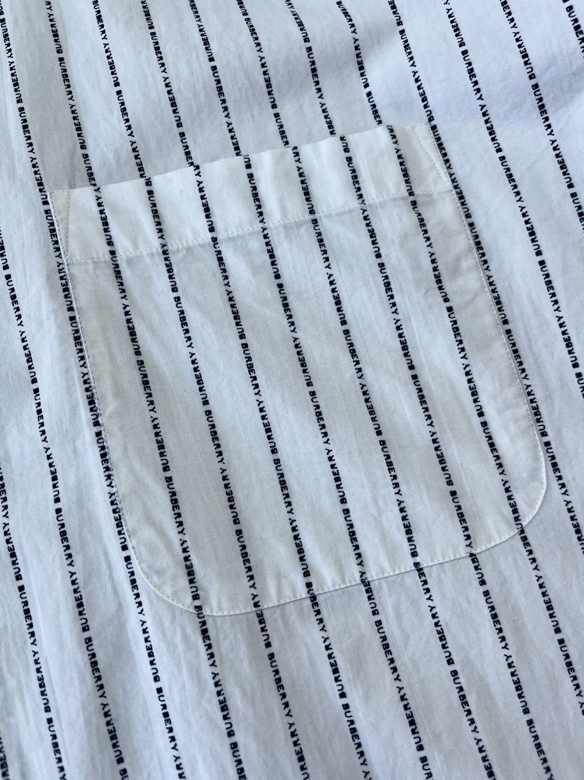Burberry Vintage Burberry Monogram Shirt Button Ups Nova Check Rare Size US XL / EU 56 / 4 - 3 Thumbnail